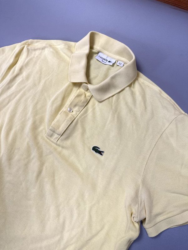 Lacoste Classic slim fit polo shirt in lemon yellow lacoste medium Size US M / EU 48-50 / 2 - 1 Thumbnail