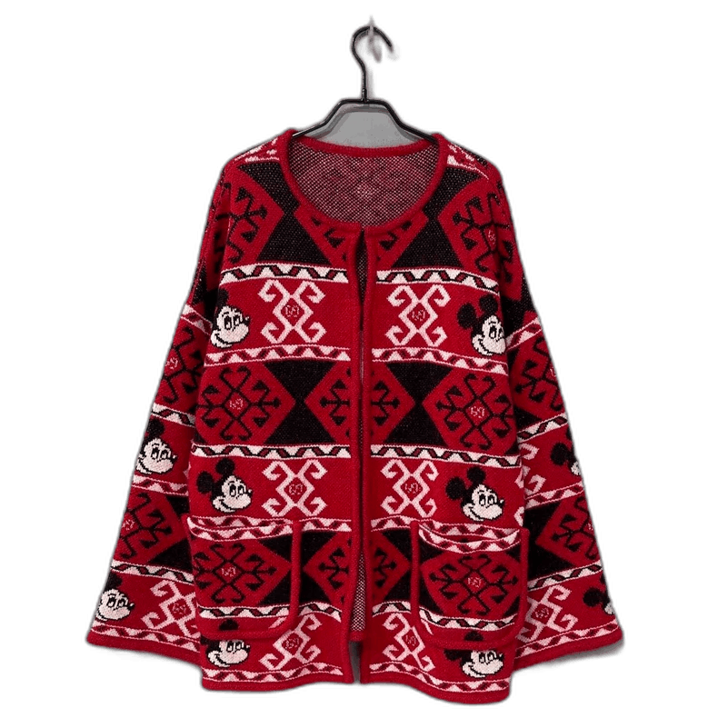 Gucci Disney Mickey Knit Jacket by Gucci Size S / US 4 / IT 40 - 1 Thumbnail