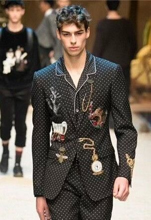 Dolce & Gabbana New Dolce & Gabbana Embroidered Blazer Size US S / EU 44-46 / 1 - 1 Thumbnail