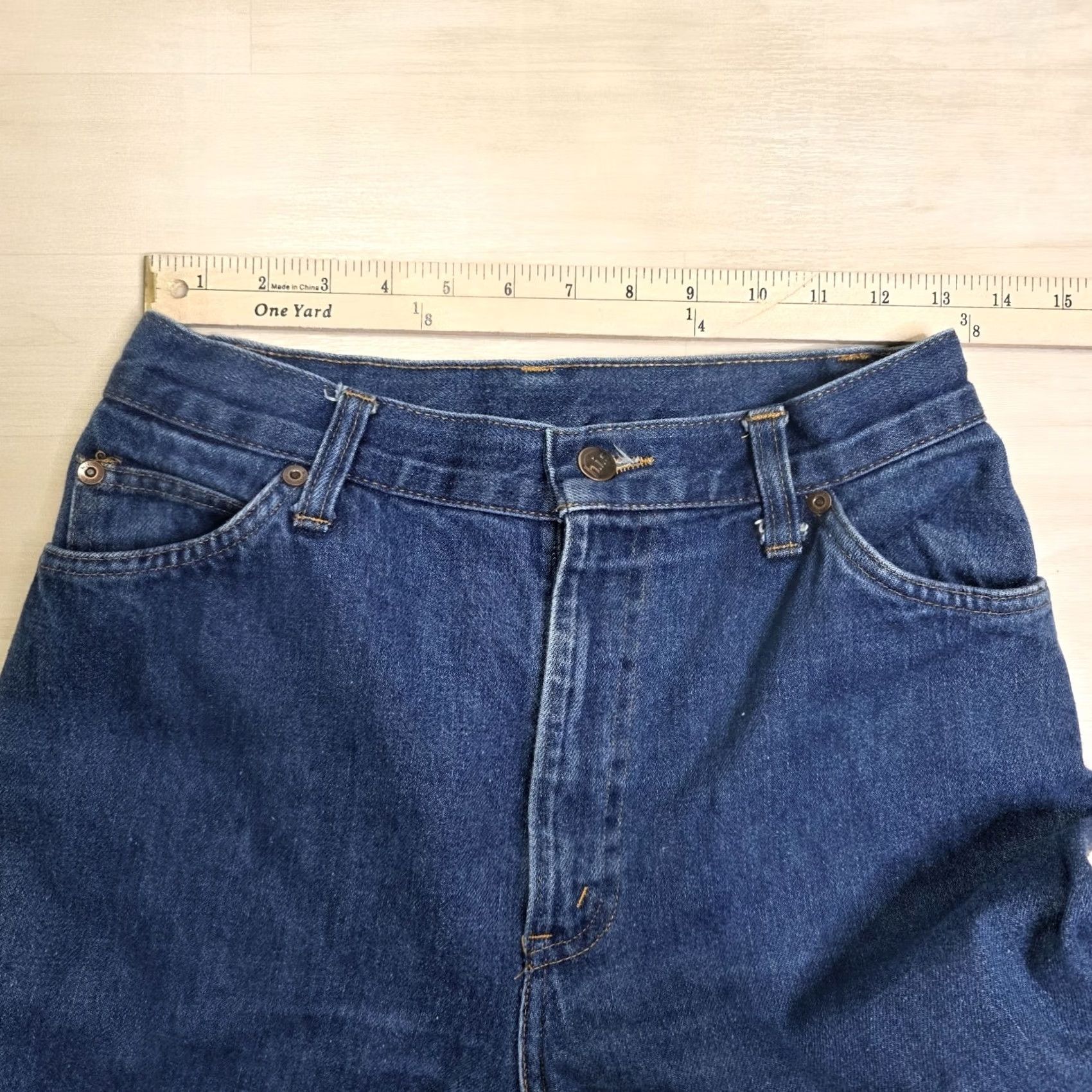 Vintage VINTAGE CHIC Jeans Womens 26 Blue High Rise Denim USA Women Size Size 26" / US 2 / IT 38 - 5 Thumbnail