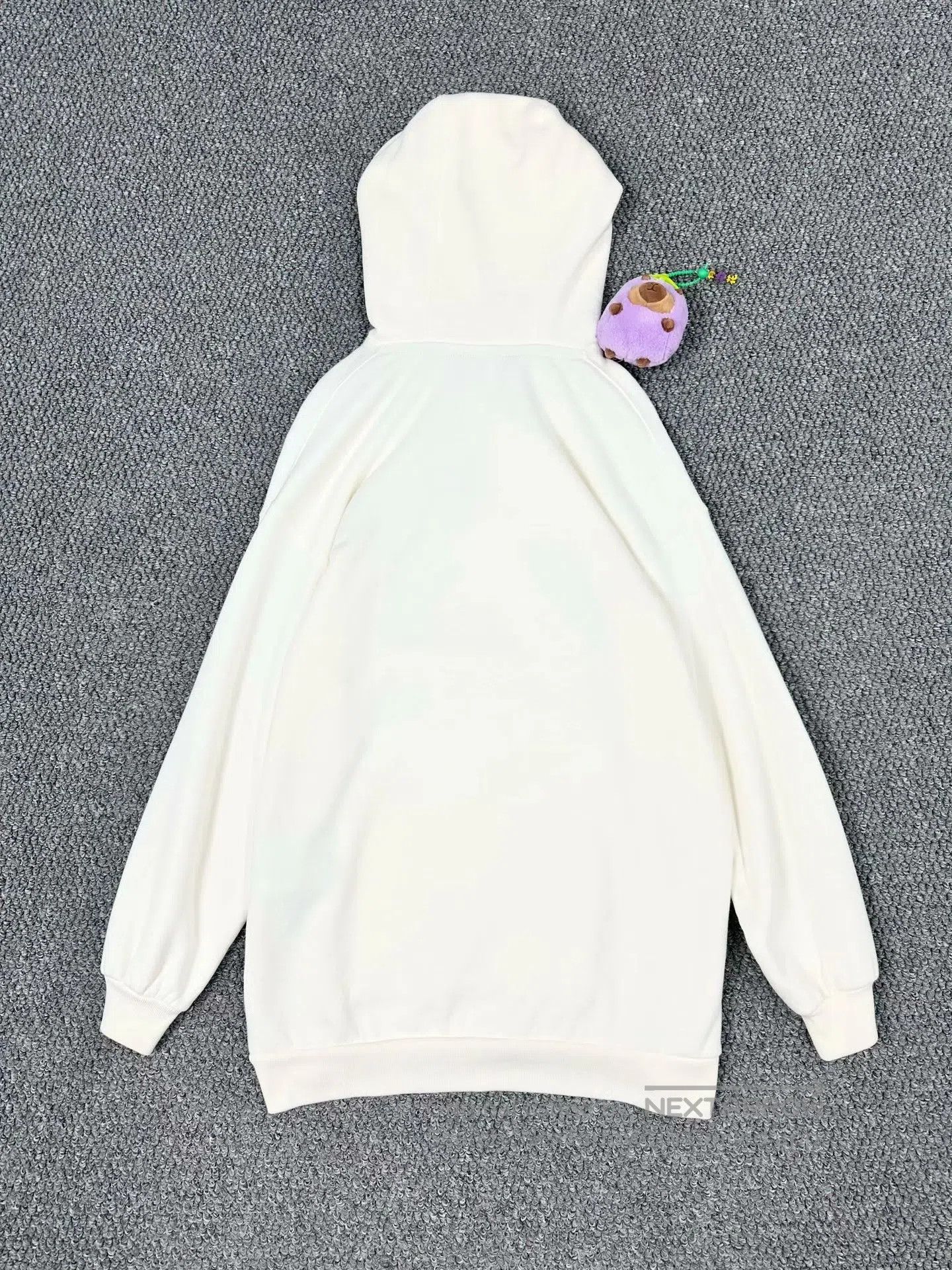 Gucci Guicci White Double G Embroidered Letter Logo Hooded Sweat Size US XS / EU 42 / 0 - 2 Thumbnail