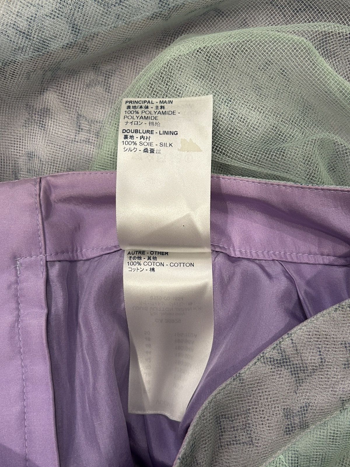 Louis Vuitton MULTICOLOR TULLET SHORTS Size US 36 / EU 52 - 4 Thumbnail