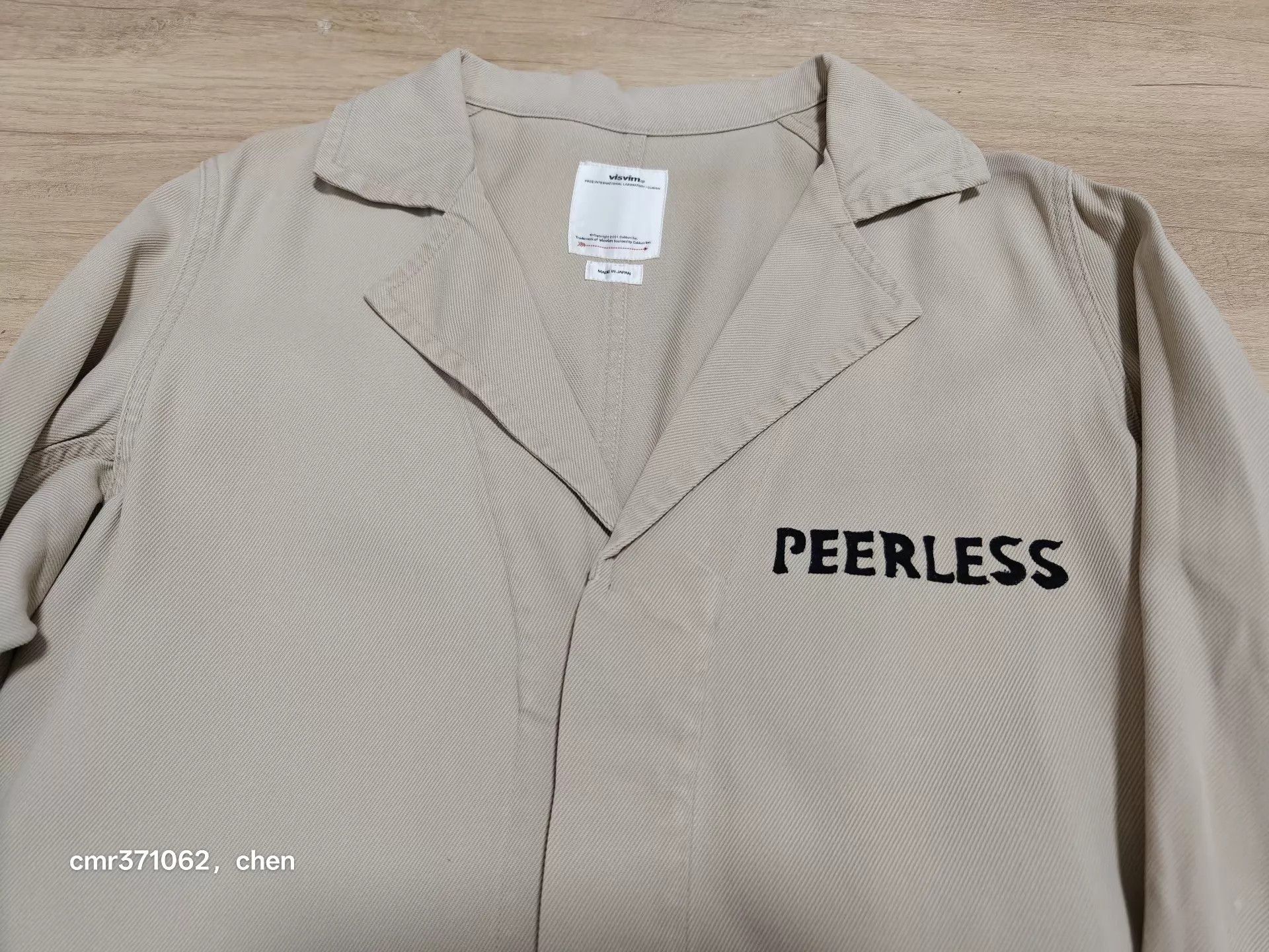 Visvim Visvim 18AW Peerless Shop Coat Beige2 Size 2 Size US M / EU 48-50 / 2 - 2 Thumbnail
