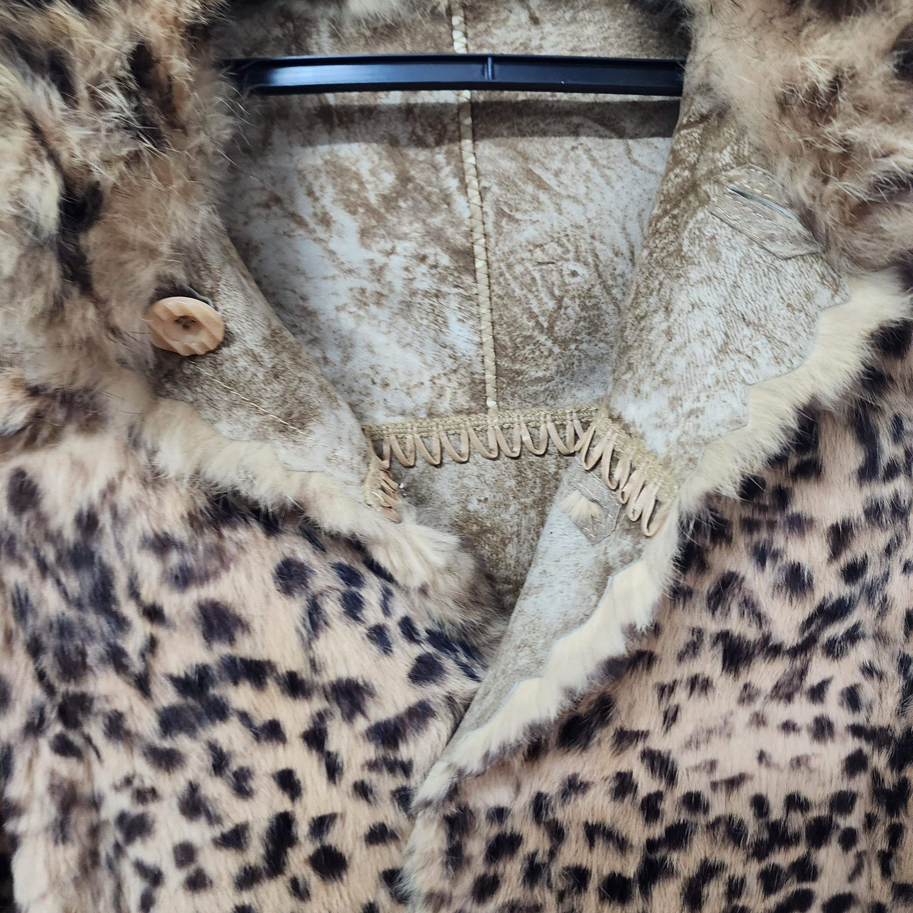 Custommade Leopard Fur Unknown Reversible Leather Jacket Size M / US 6-8 / IT 42-44 - 5 Thumbnail