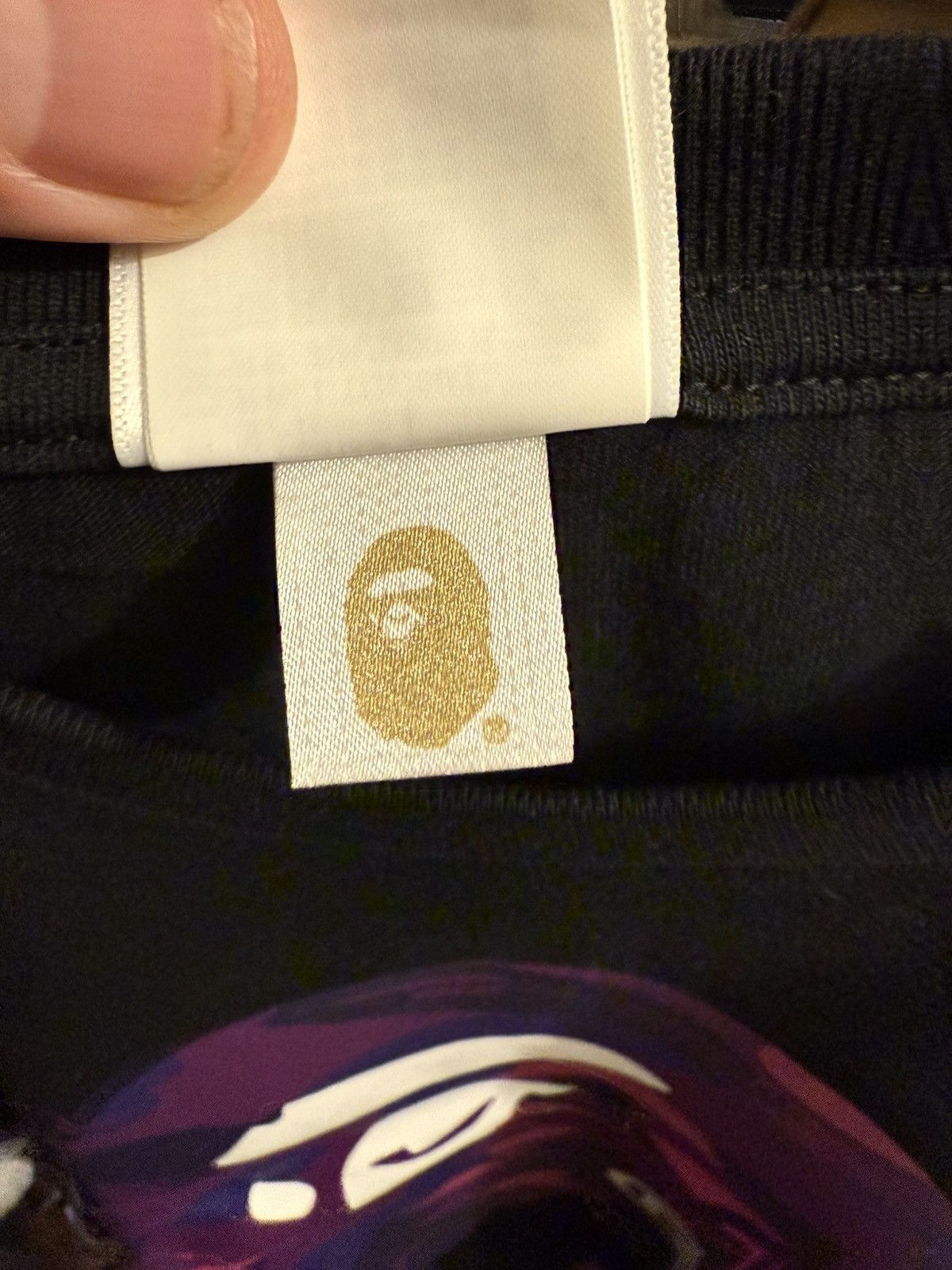 Bape Bape head tee purple camo size L Size US L / EU 52-54 / 3 - 4 Thumbnail