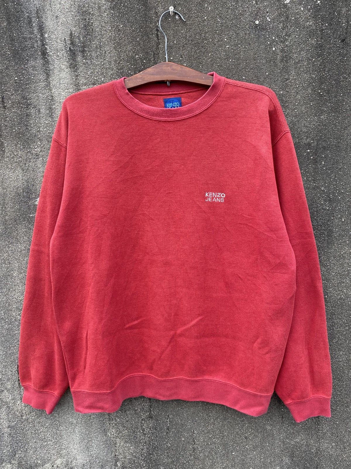 Kenzo Vintage Kenzo Jeans Embroidered Logo Sweatshirt Size US M / EU 48-50 / 2 - 2 Thumbnail