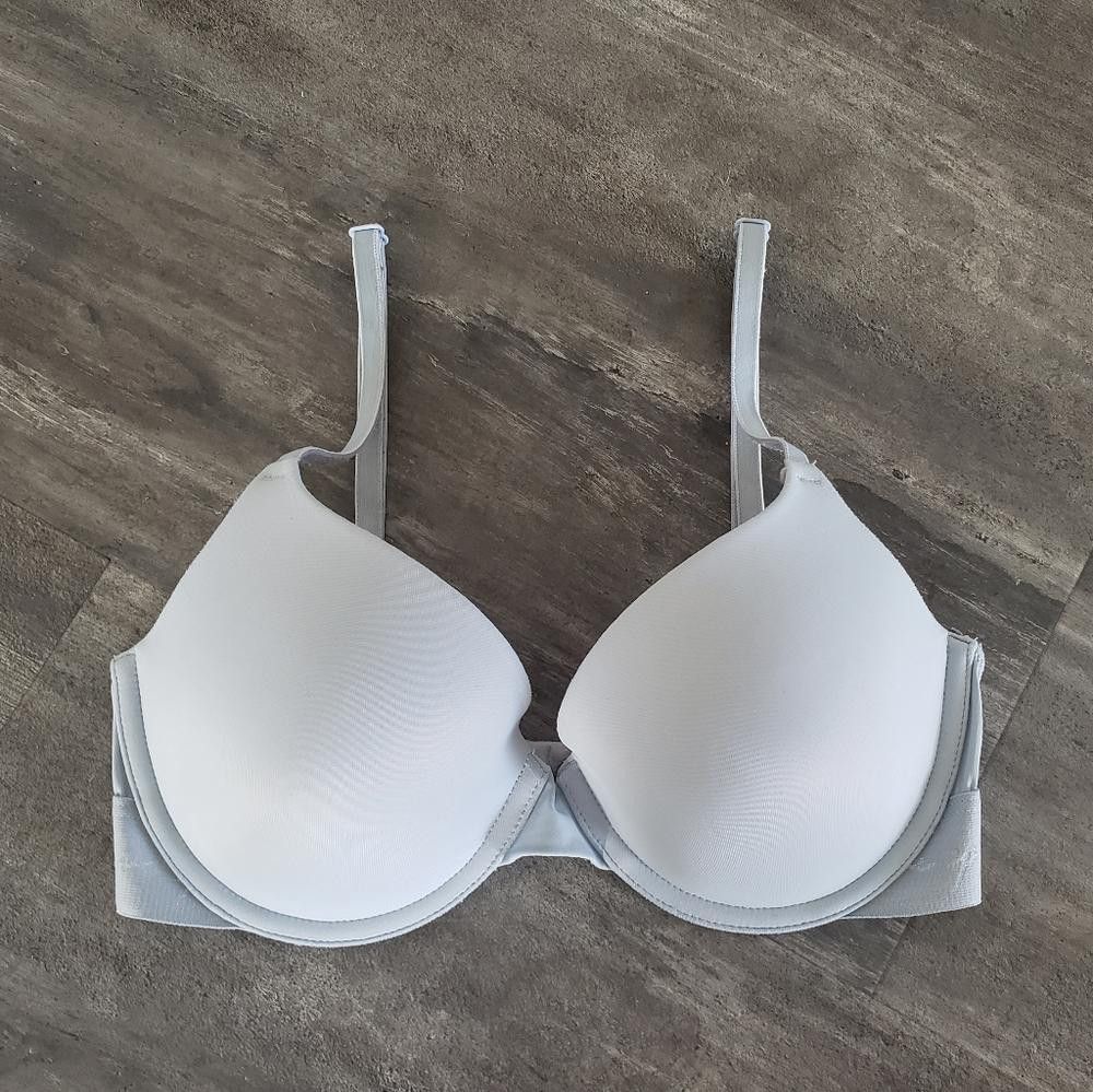 Designer Light Blue Banded VS Bra Size ONE SIZE - 1 Thumbnail