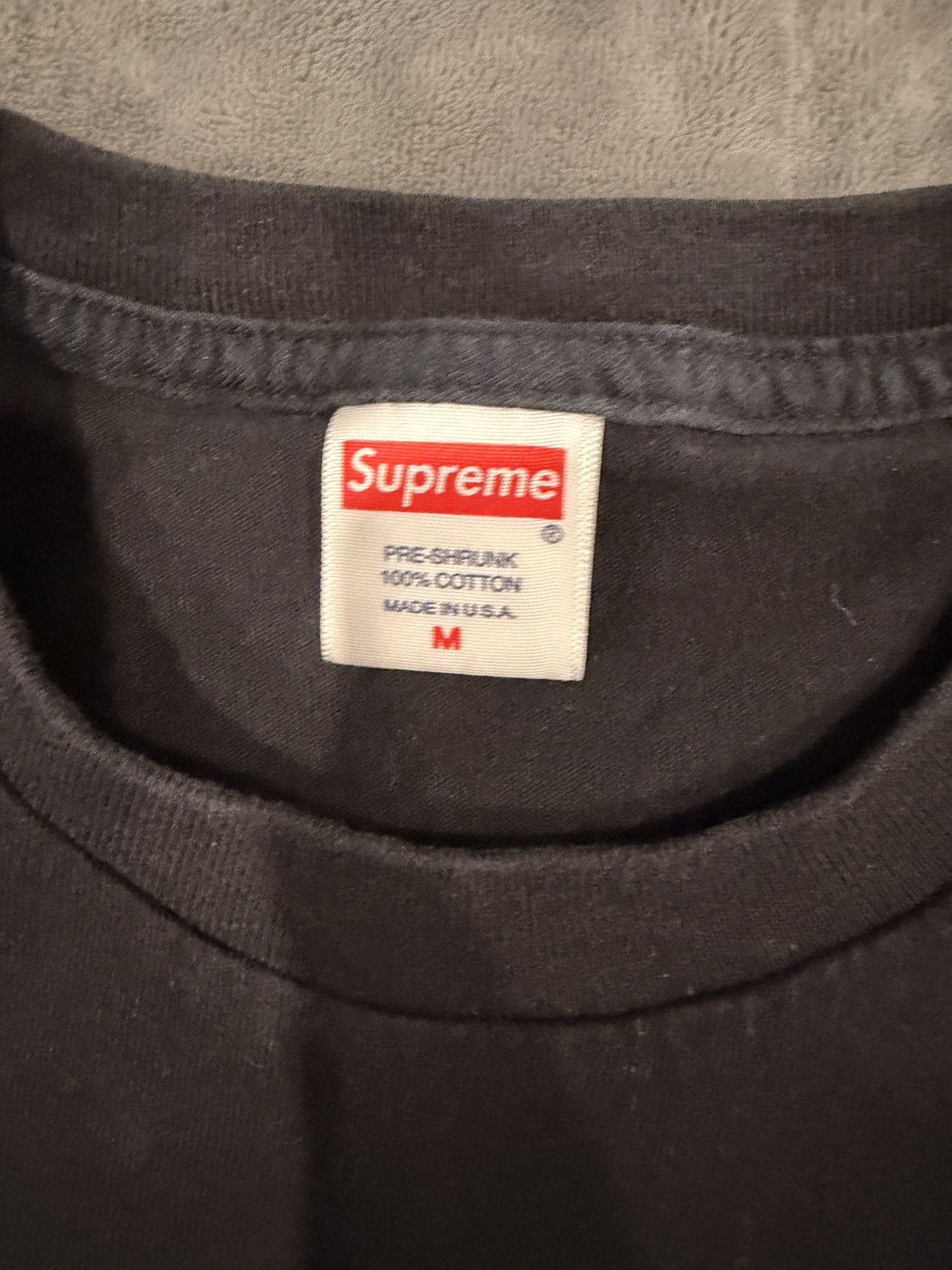 Supreme Supreme graphic tee Black Size medium Size US M / EU 48-50 / 2 - 3 Thumbnail