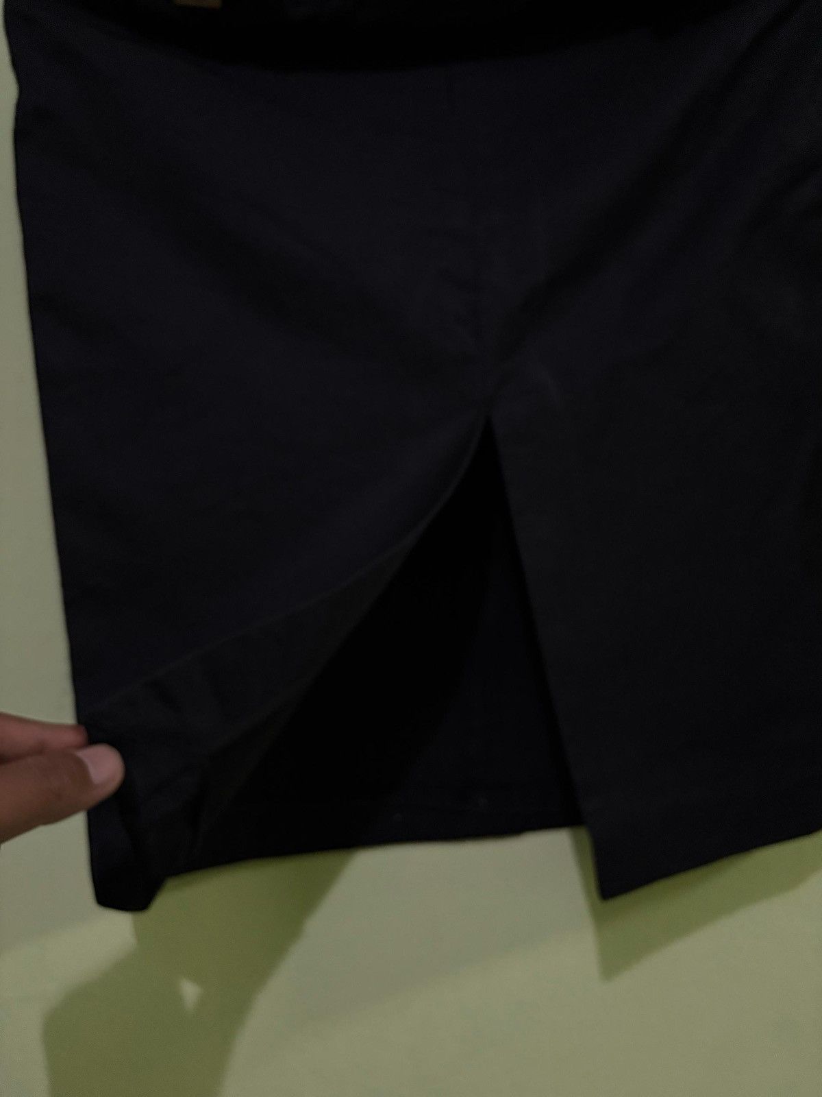 Gucci Gucci Cotton Silk Skirt Black Design Size 28" / US 6 / IT 42 - 4 Thumbnail