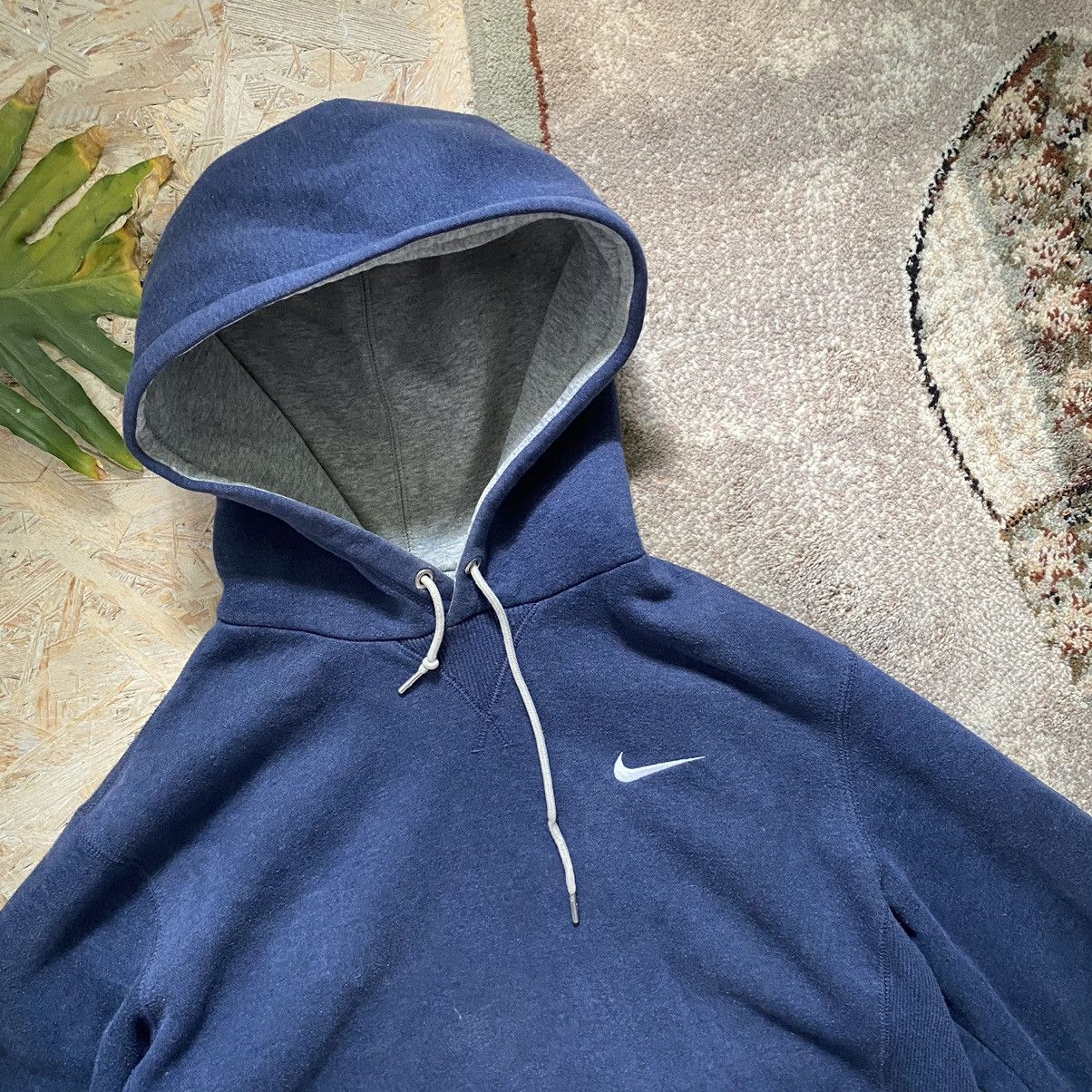 Nike × Vintage VINTAGE Y2K NIKE HOODIE SWOOSH Size US M / EU 48-50 / 2 - 2 Thumbnail