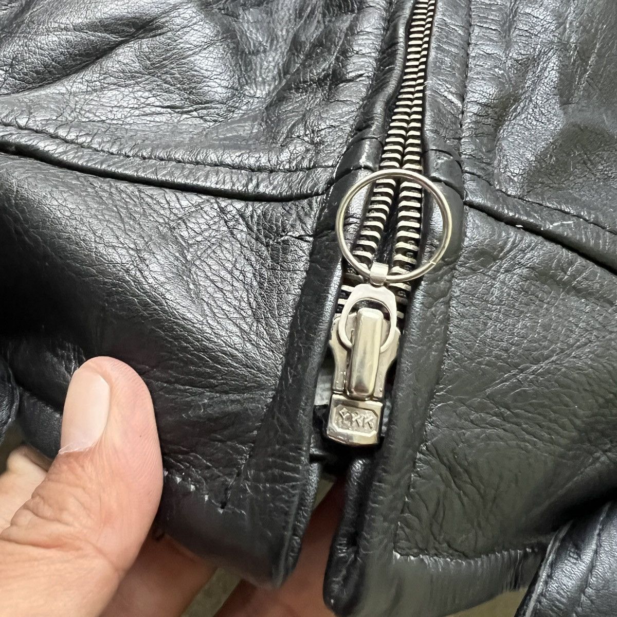 Kadoya Vintage Komine Tokyo Japan Motorcycle rider Avant Garde Size US M / EU 48-50 / 2 - 16 Thumbnail
