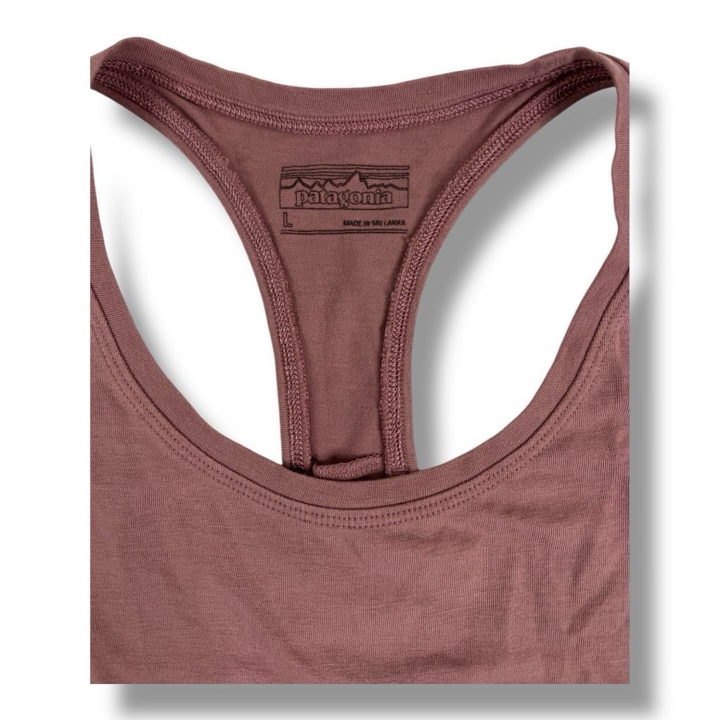 Patagonia Patagonia W’s Arnica Tank Top Organic Cotton Tencel Pink Pur Size L / US 10 / IT 46 - 5 Thumbnail