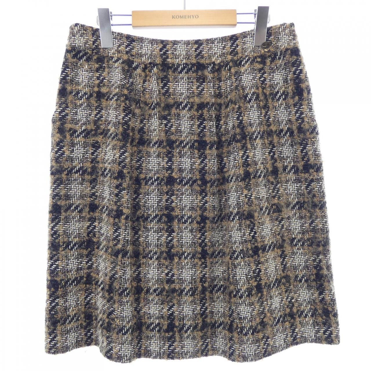 Chanel Chanel Skirt Skirt Textile Skirts P26825V17011 05A DUTY FREE for USA