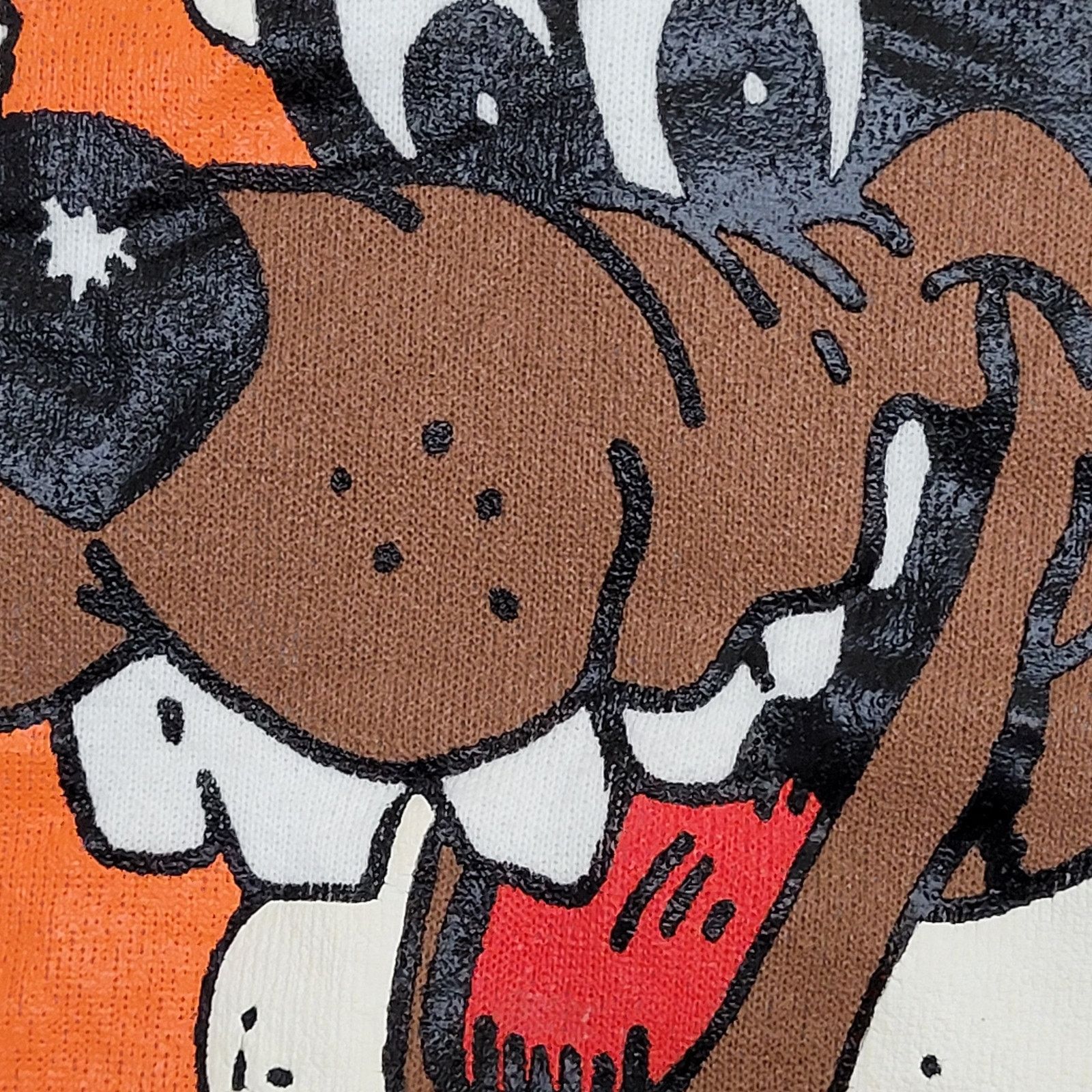 Hanes Vintage 90s UT Dog Sweatshirt L/XL 23x23 Boxy Smokey-Claus Size US XL / EU 56 / 4 - 16 Thumbnail