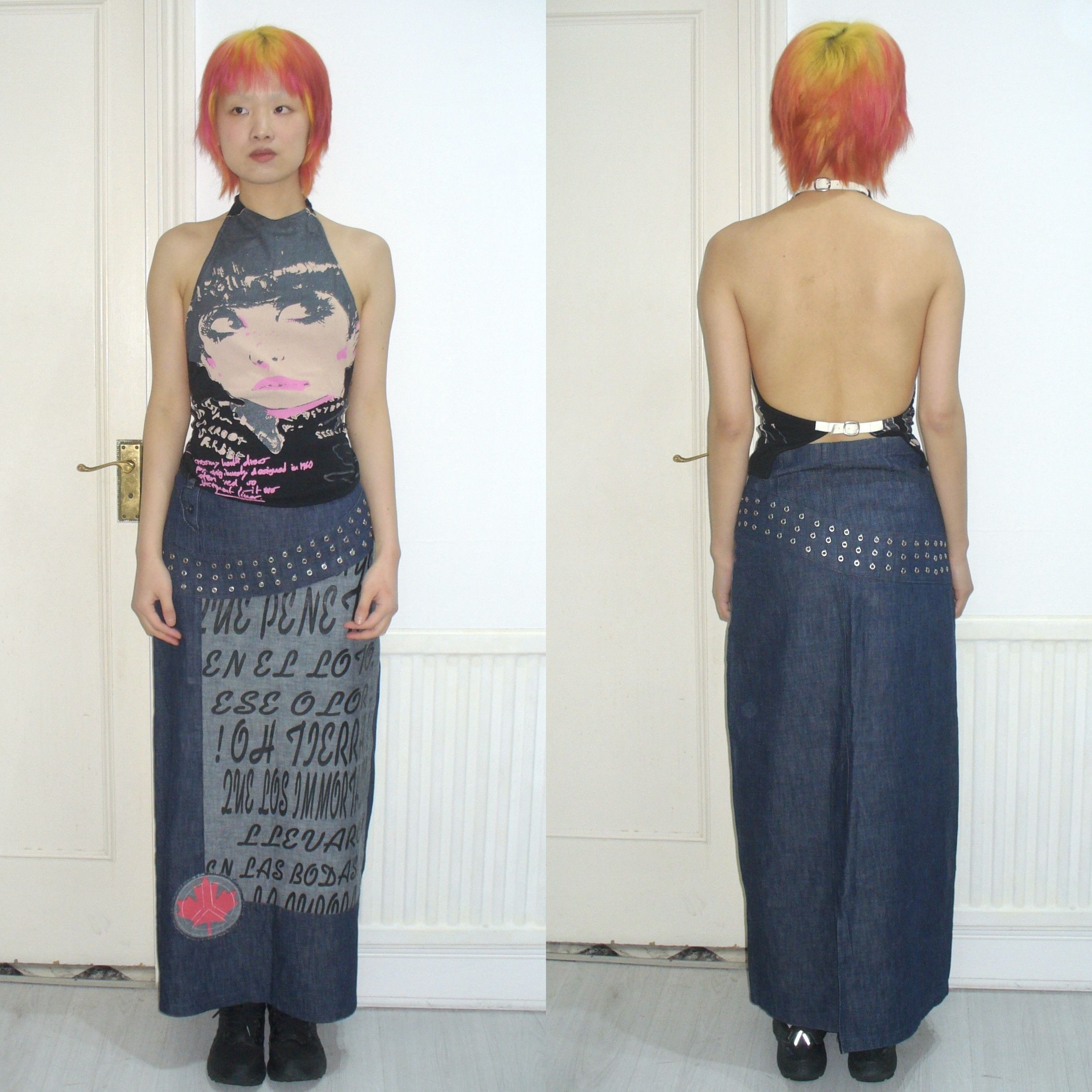 Custo Barcelona Custo Barcelona 00s halter neck top Size M / US 6-8 / IT 42-44 - 4 Thumbnail