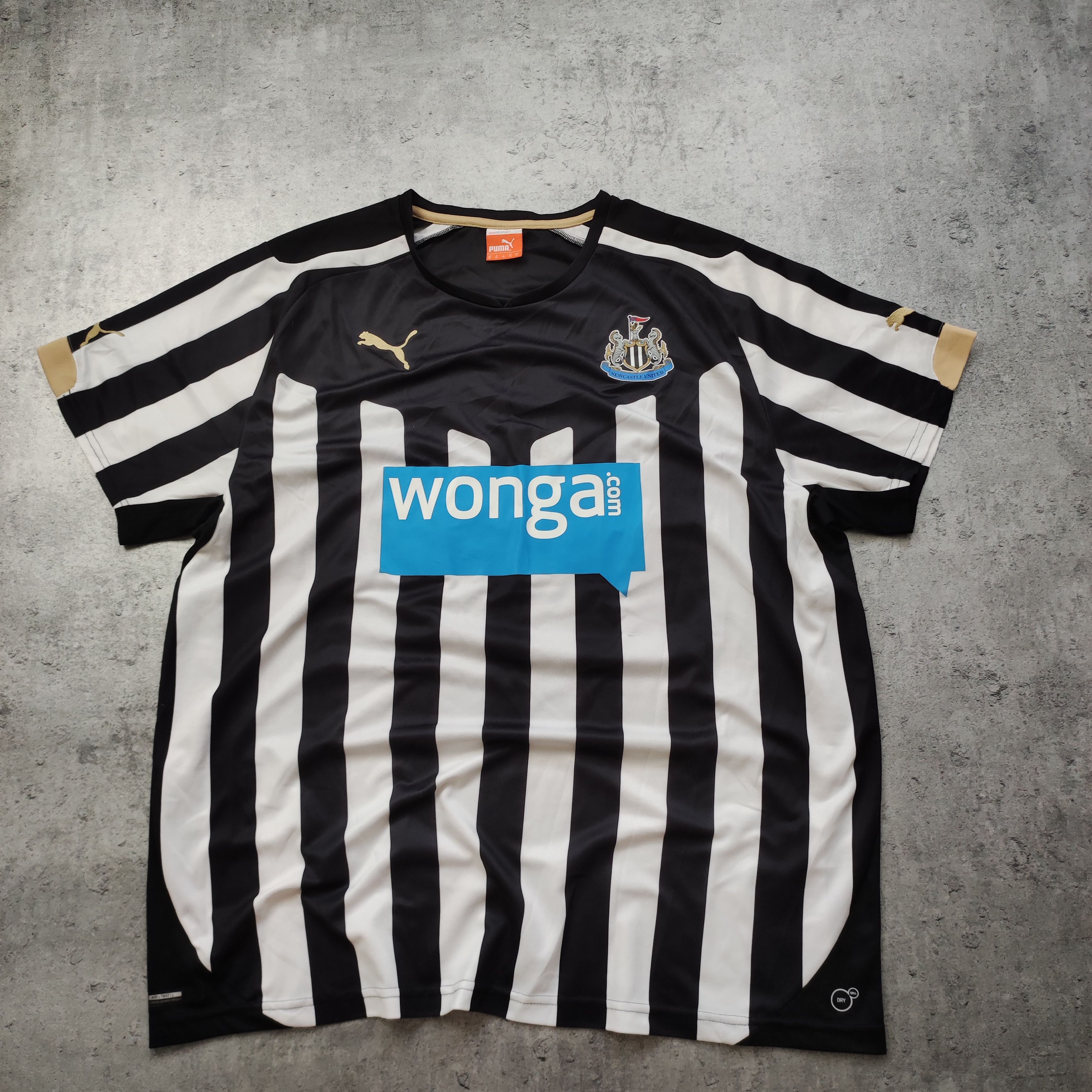 Vintage RARE 2014/15 Newcastle United Home Puma Jersey Size US XL / EU 56 / 4 - 2 Thumbnail