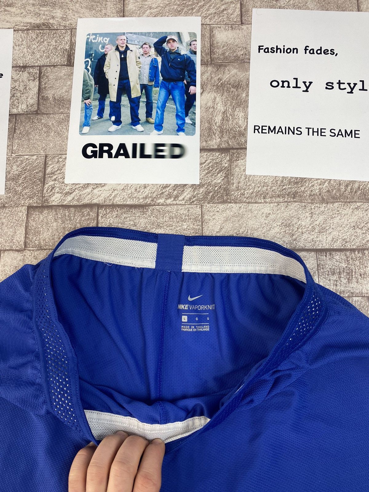 Nike × Vintage Nike Men’s 2018/19 Chelsea FC Vaporknit Match Shorts Size US 34 / EU 50 - 7 Thumbnail