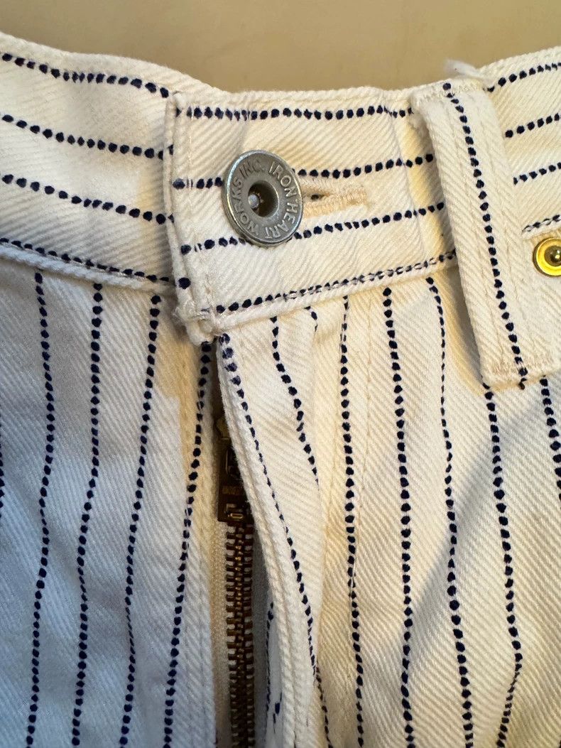 Iron Heart Iron heartWhite dyed painter's pants 2503-Nextarrow Size US 31 - 3 Thumbnail