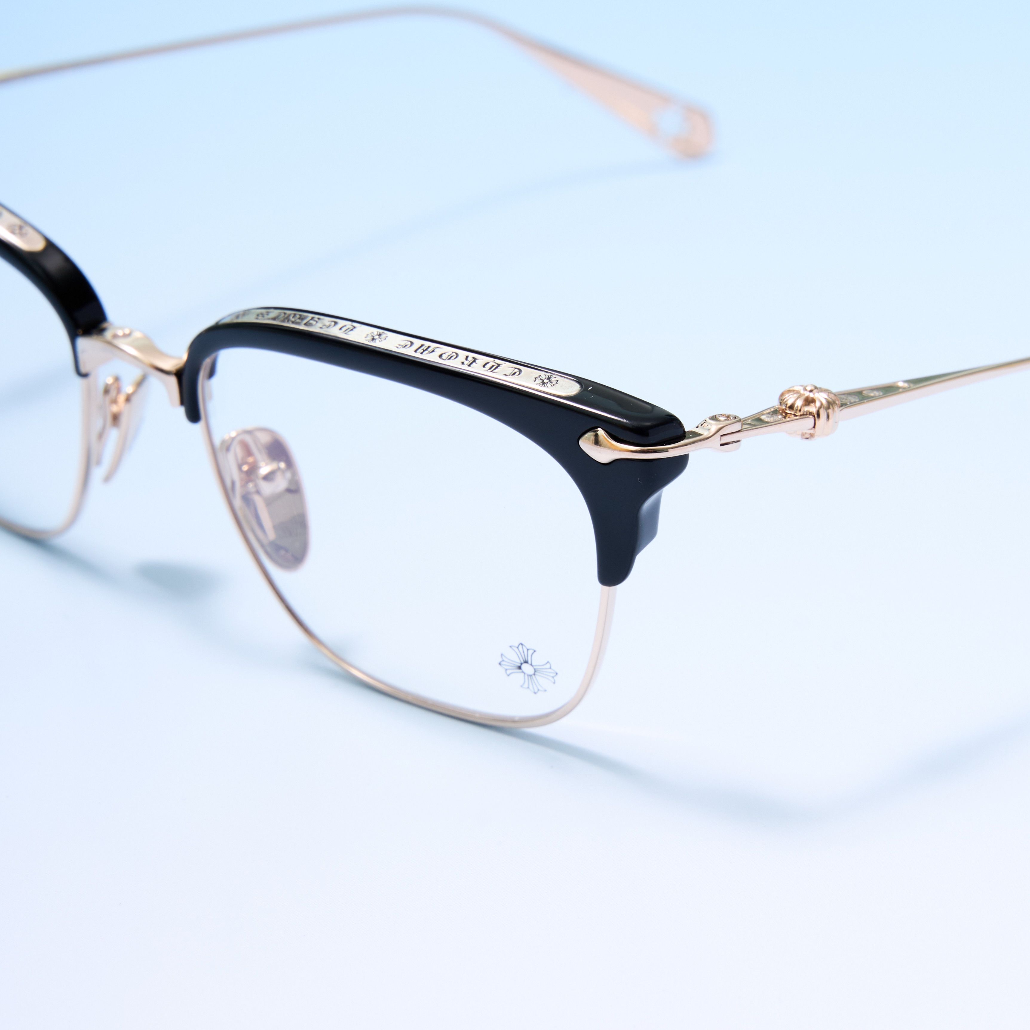 Chrome Hearts CHROME HEARTS SLUNTRADICTION BLACK/GOLD PLATED Size ONE SIZE - 2 Thumbnail