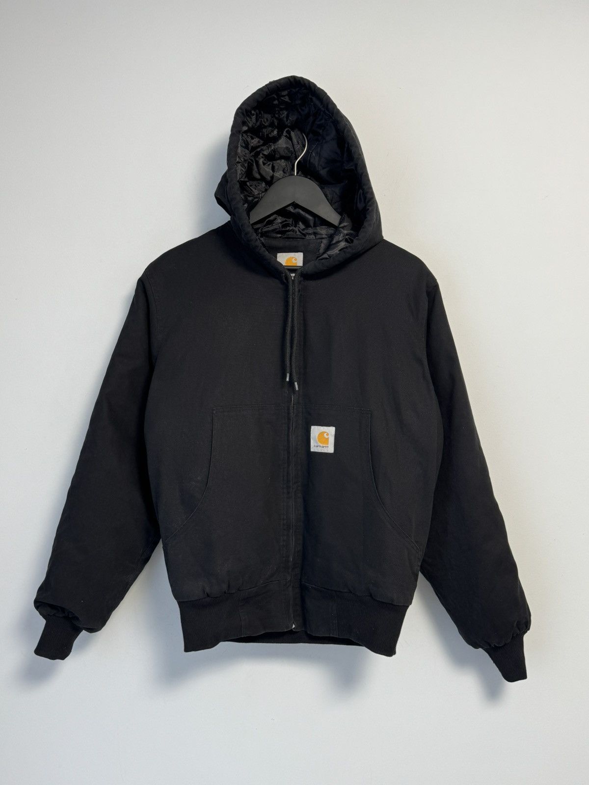 Carhartt Carhartt Vintage Hooded Active Jacket Full Zip Workwear Size US M / EU 48-50 / 2 - 1 Thumbnail