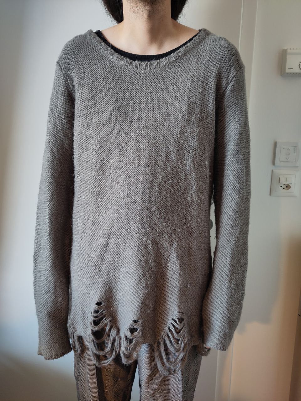 First Aid To The Injured Distressed sweater Size US M / EU 48-50 / 2 - 6 Thumbnail