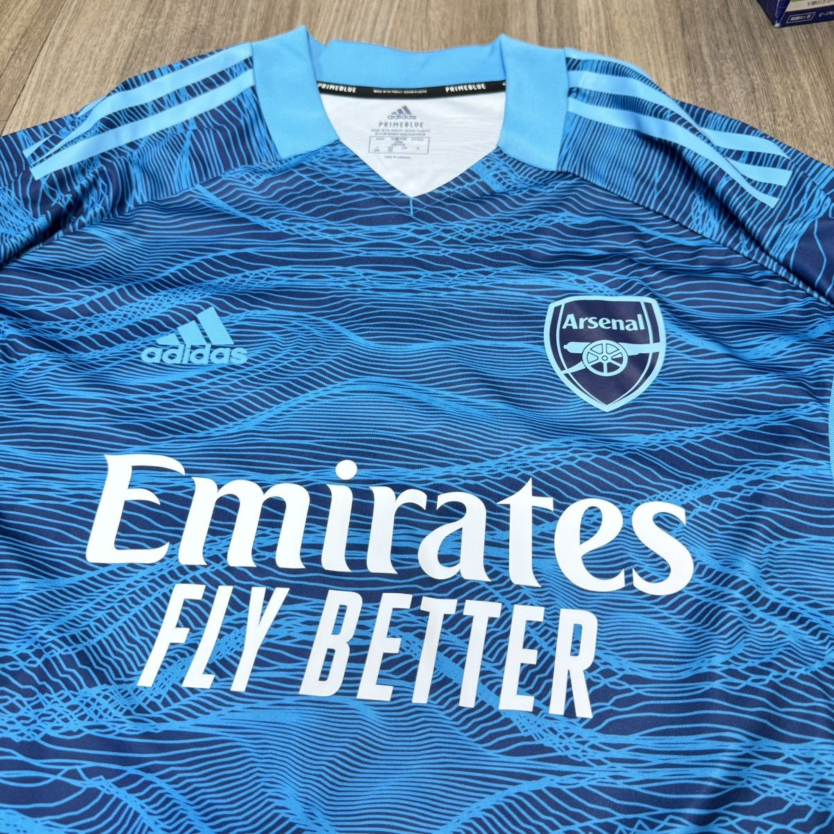 Adidas Arsenal 21/22 goalkeeper gk shirt #32 Ramsdale Size US XL / EU 56 / 4 - 3 Thumbnail