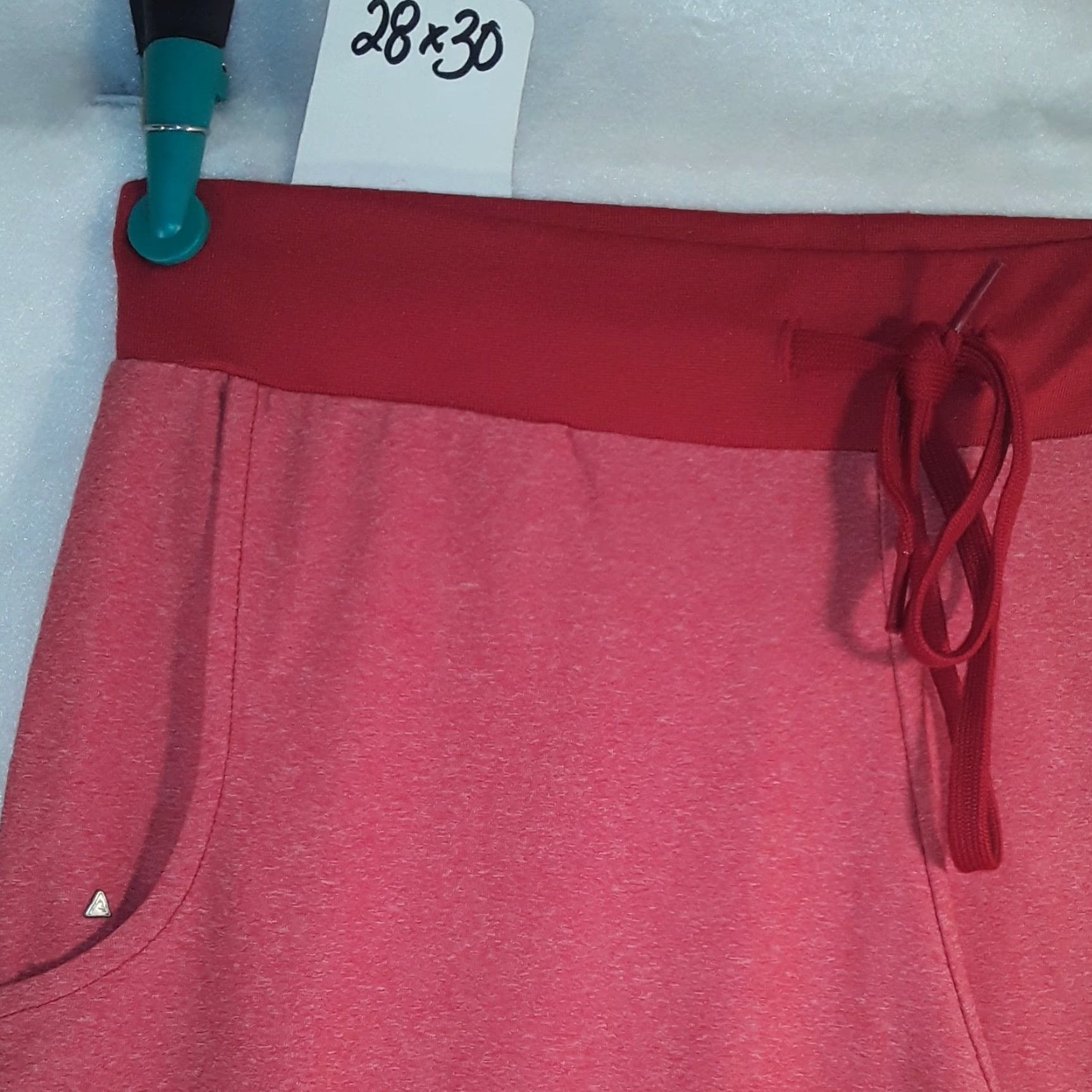 Vintage Antigua Red Warm Up Pants MEDIUM 28x30 SS Tshirt 24x30 red striped slv #e9 Size M / US 6-8 / IT 42-44 - 5 Thumbnail