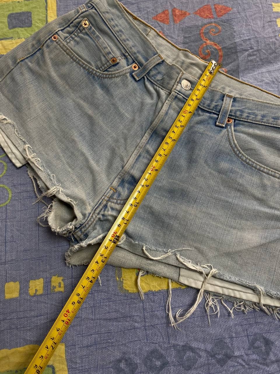 Levi's Levis Womens 501 Shorts Denim Size 34" / US 12 / IT 48 - 9 Thumbnail
