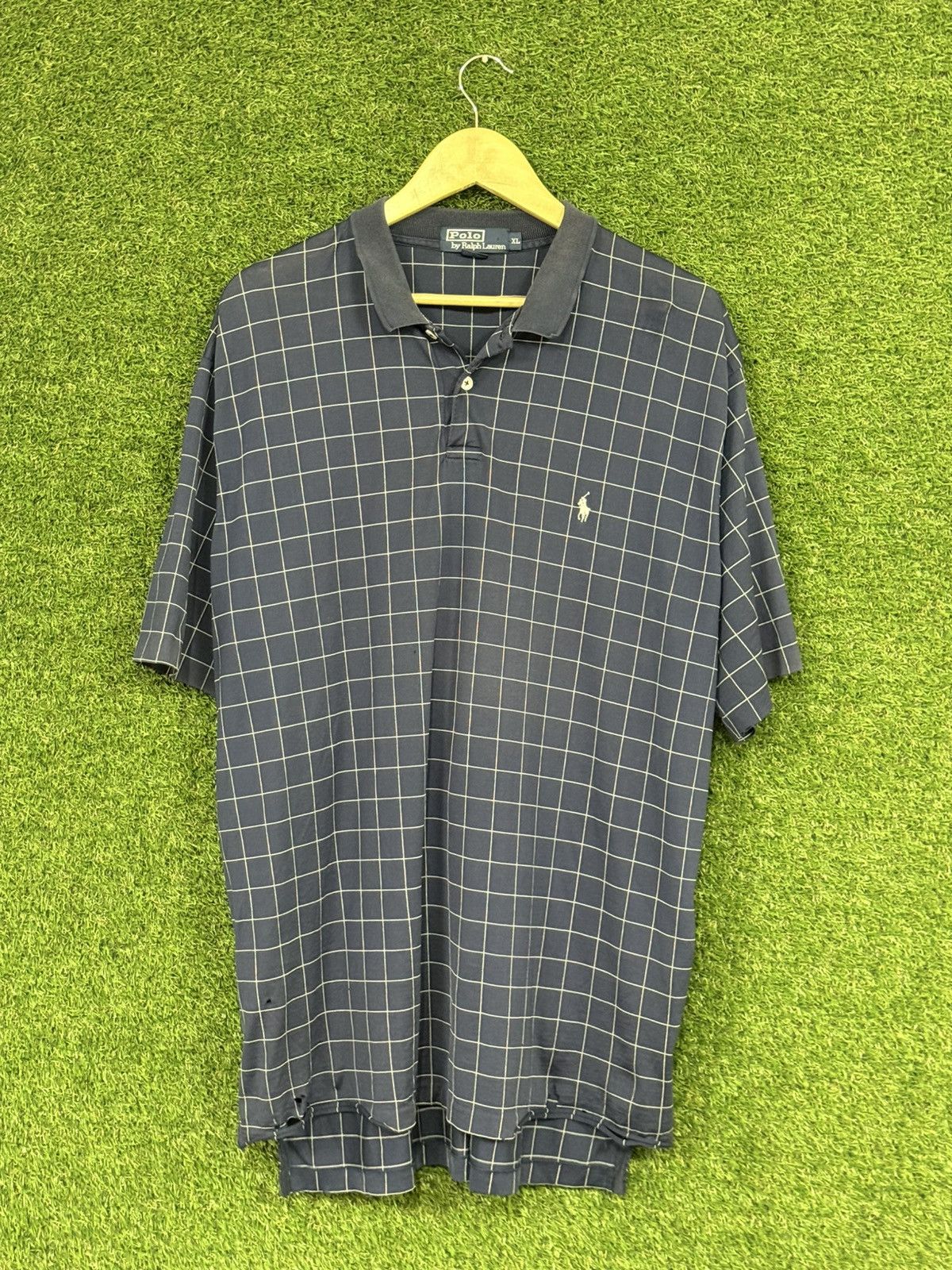 Polo Ralph Lauren RARE Polo Ralph Lauren Window Pane Grid Design Shirt XL Size US XL / EU 56 / 4 - 2 Thumbnail