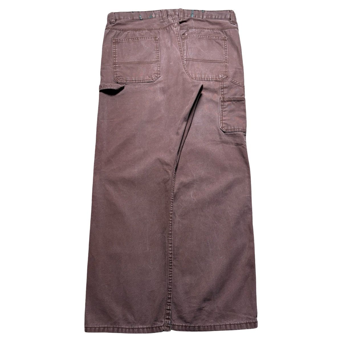 Other Vintage Schmidt Workwear Faded Brown Carpenter Pants 38x30 Size US 38 / EU 54 - 1 Thumbnail