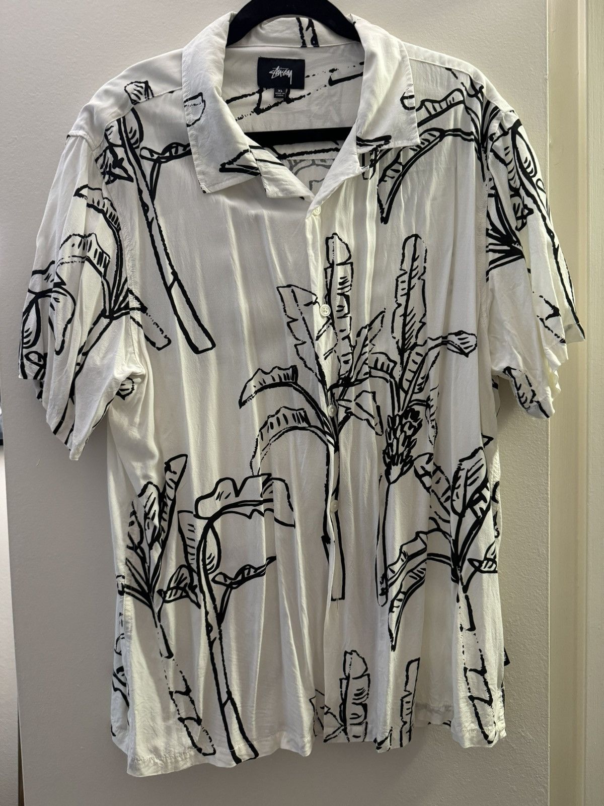 Stussy Stüssy flower/tree shirt Size US XL / EU 56 / 4 - 2 Thumbnail