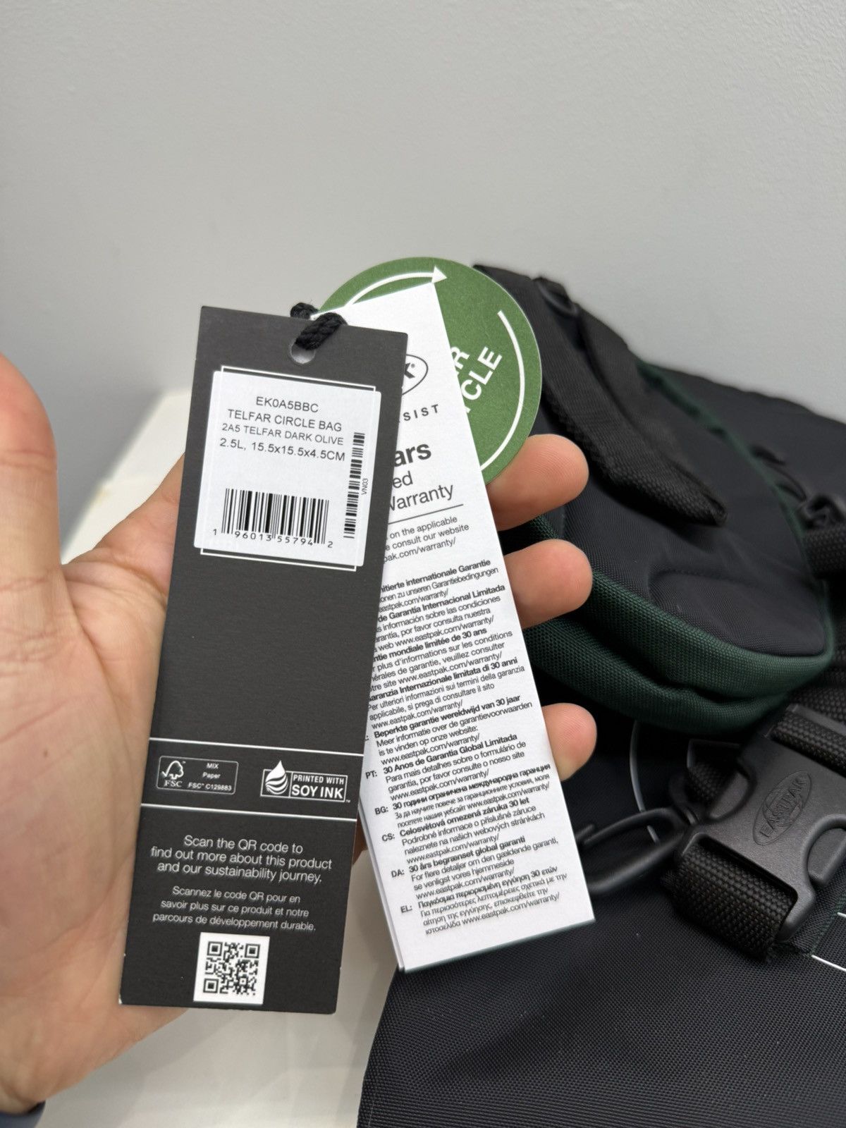 Eastpak × Telfar Eastpak x Telfar Dark Olive Circle Shoulder Bag Size ONE SIZE - 5 Thumbnail