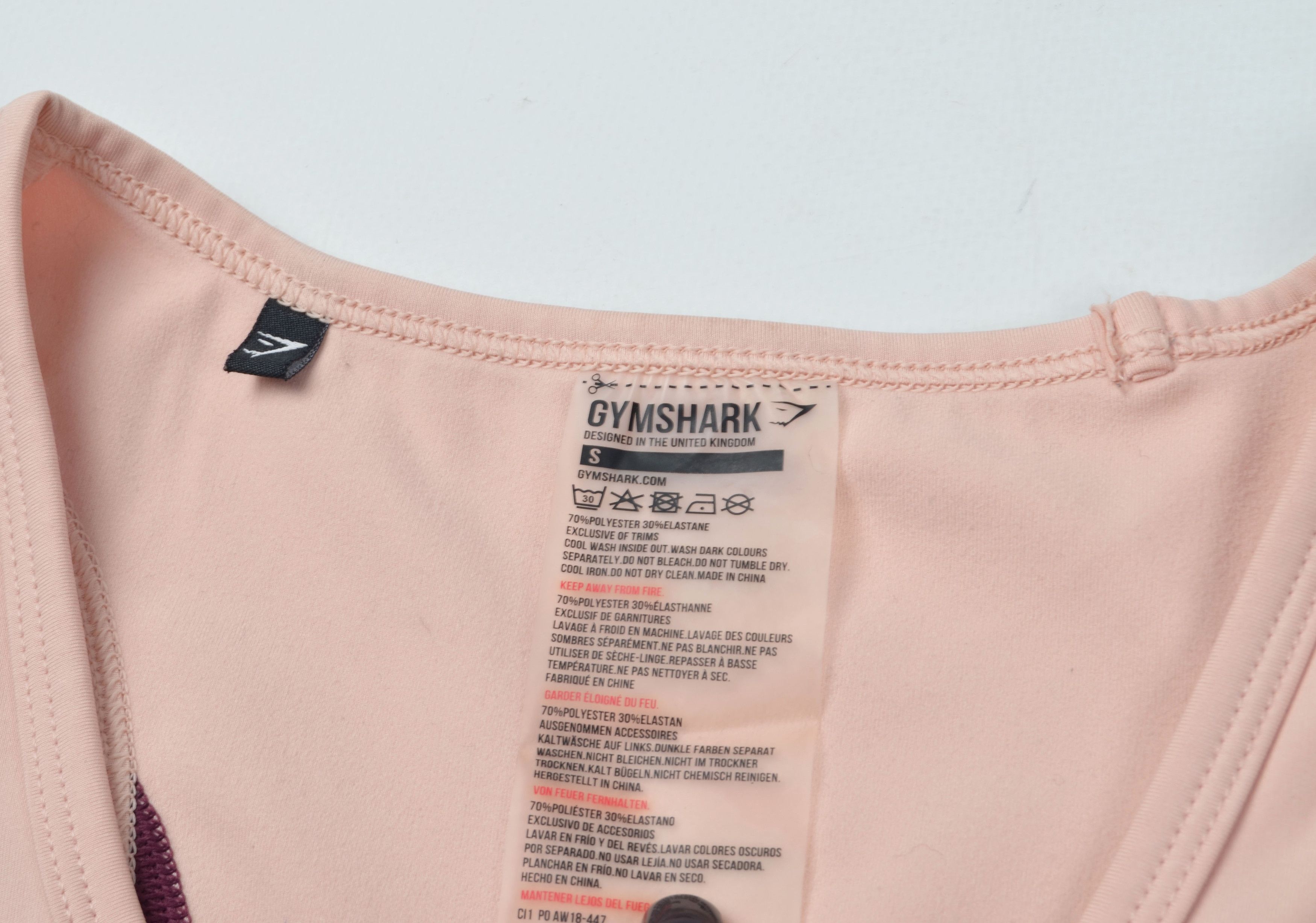 Gymshark Gymshark Workout Multicolor Tank Top Size S / US 4 / IT 40 - 7 Thumbnail