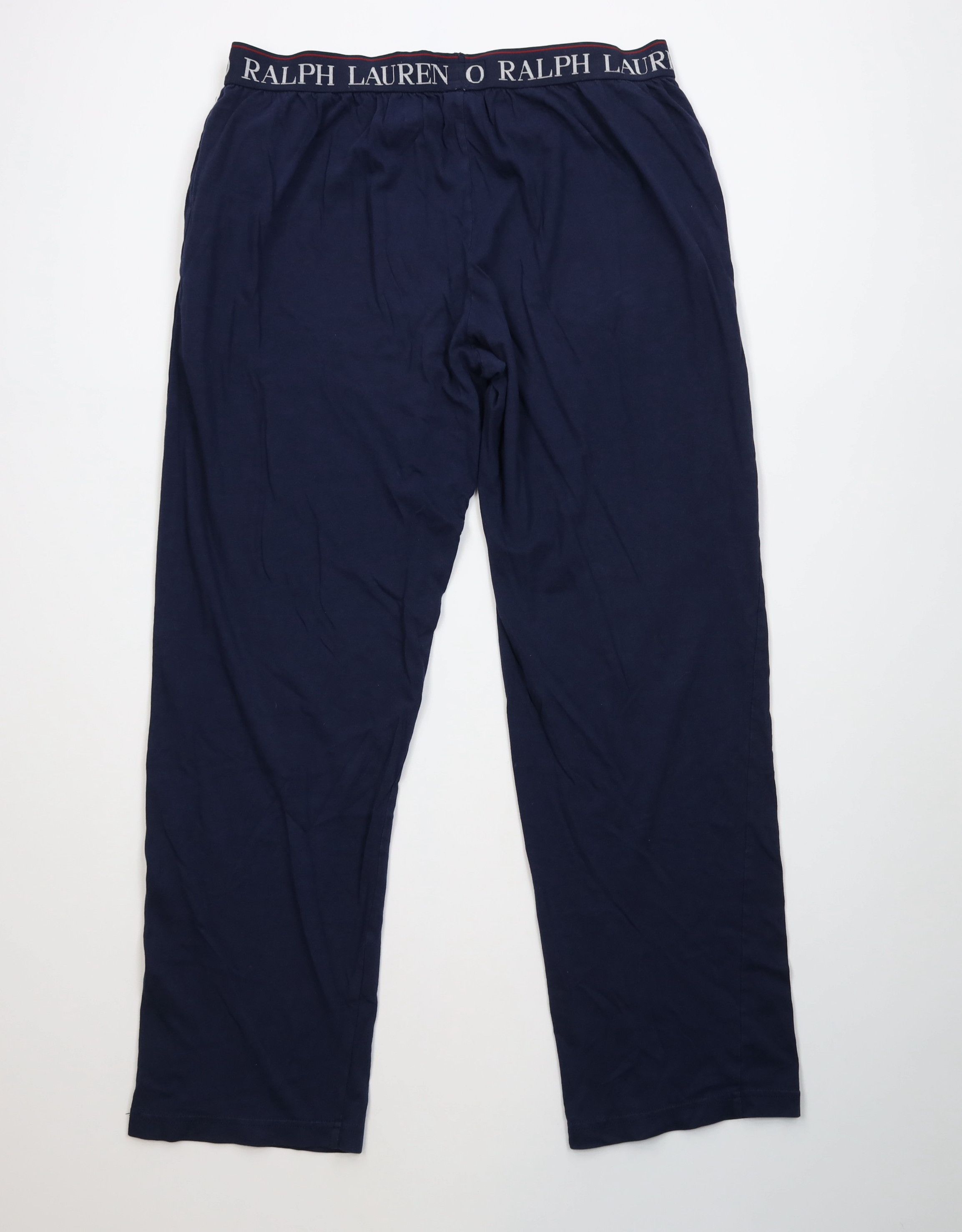 Polo Ralph Lauren Vintage Y2K Ralph Lauren Wide Leg Pajama Pants Navy Blue Size US 38 / EU 54 - 8 Thumbnail