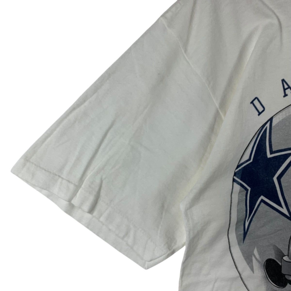 NFL Vintage 90s DALLAS COWBOYS NFL team big logo tee Size US L / EU 52-54 / 3 - 6 Thumbnail