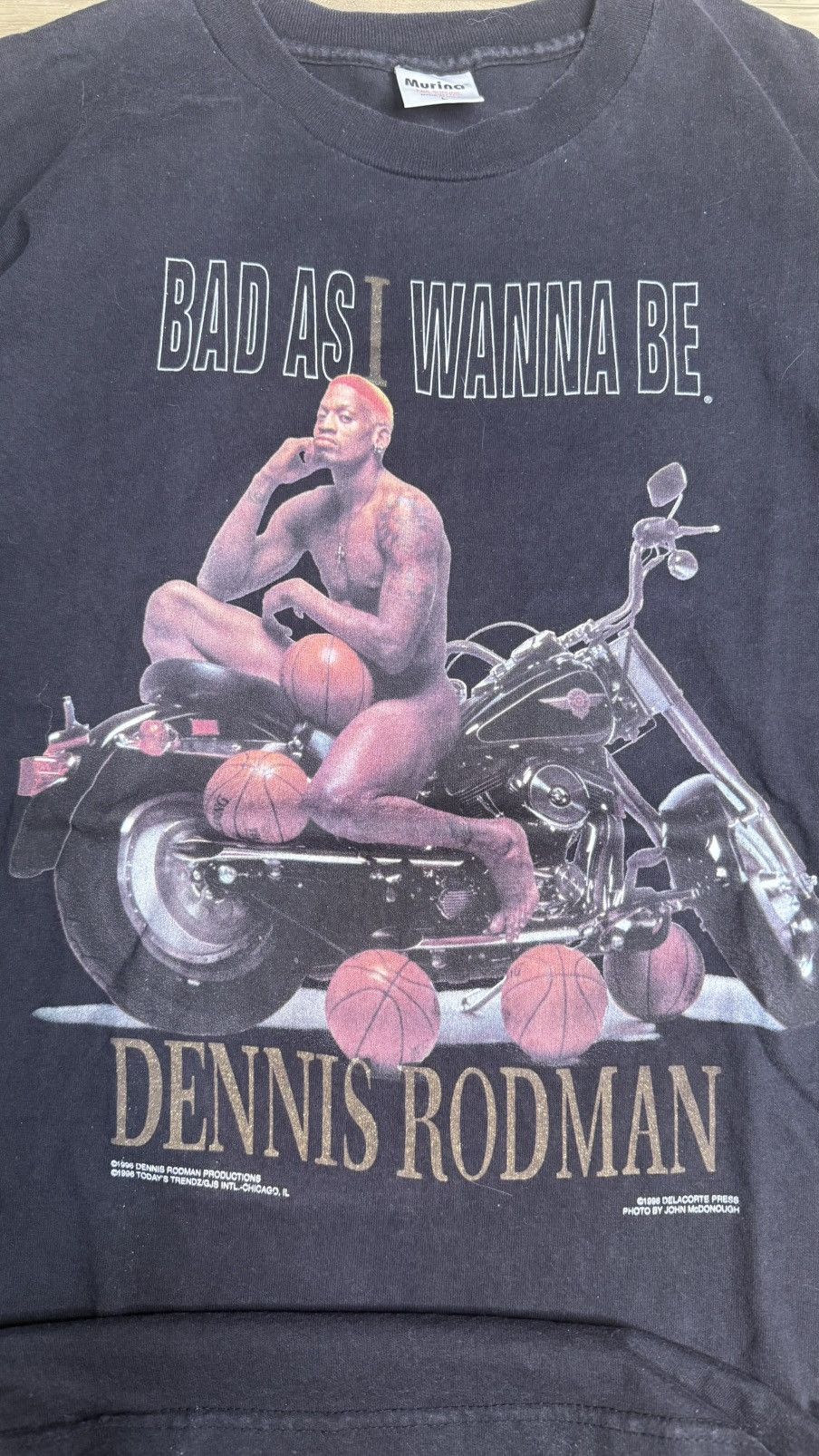 Vintage Vintage Rodman tee Size US L / EU 52-54 / 3 - 2 Thumbnail