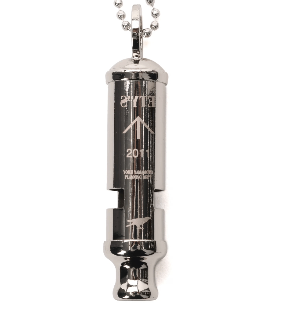 Yohji Yamamoto Yohji Yamamoto WHISTLE NECKLACE WITH BRASS TAG Size ONE SIZE - 4 Thumbnail