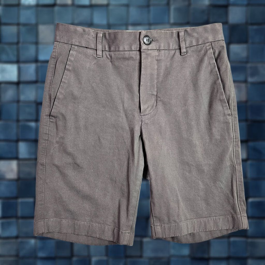Everlane Everlane Men’s Cotton Flat Front Chino Gray Pockets Short Size 28 Size US 28 / EU 44 - 1 Thumbnail
