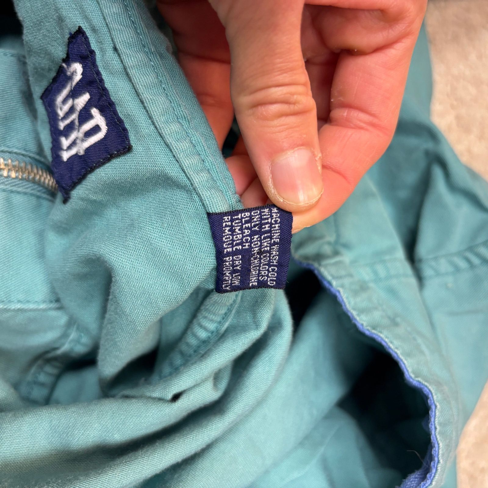 Gap × Vintage Vintage 90s Gap 7/2 Zip Hooded Anorak Windbreaker Jacket XL Size US XL / EU 56 / 4 - 6 Thumbnail