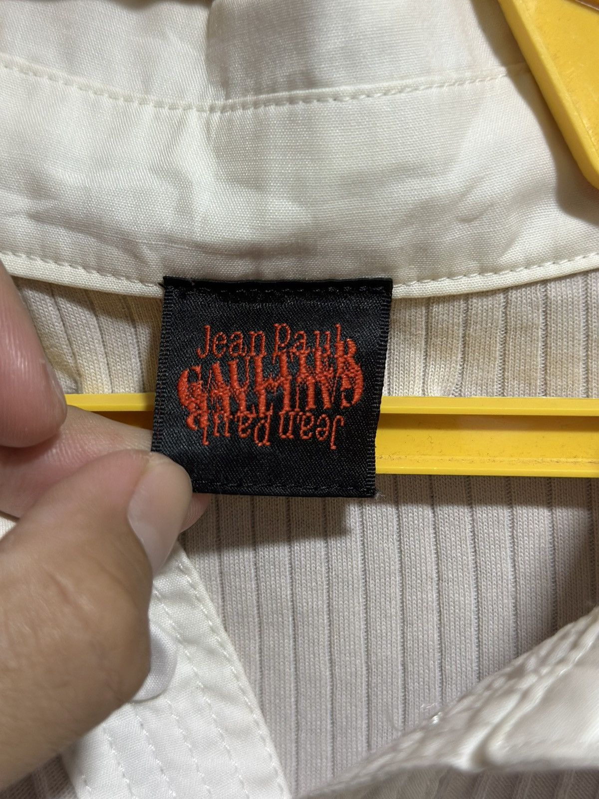 Jean Paul Gaultier Vintage Jean Paul Gaultier Polo Pocket Tee Size M / US 6-8 / IT 42-44 - 7 Thumbnail