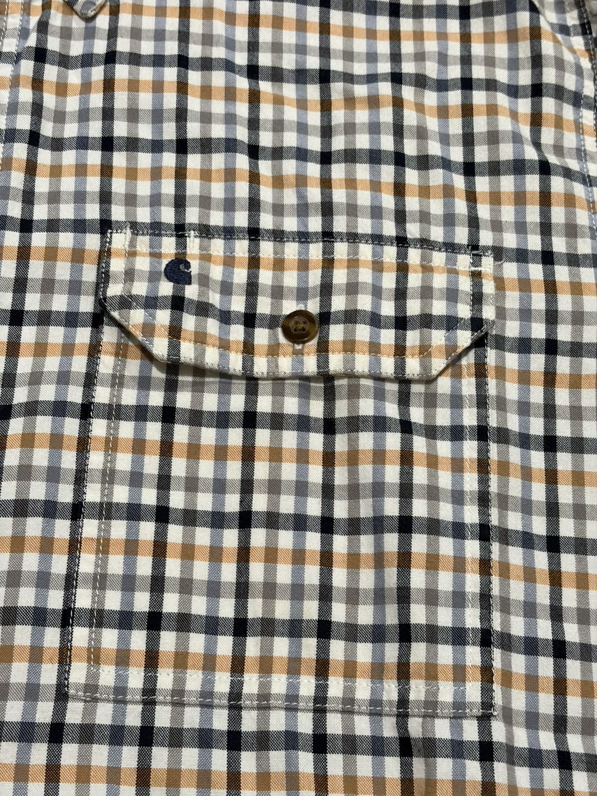 Carhartt Carhartt Relaxed Fit Plaid Short Sleeve Button Down Shirt Size US L / EU 52-54 / 3 - 2 Thumbnail
