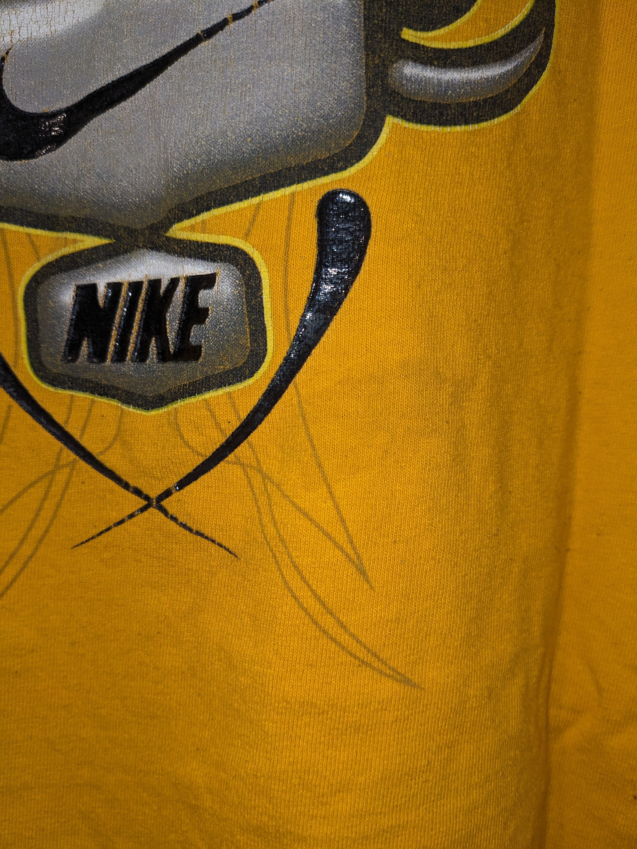 Nike × Vintage Vintage Y2K Nike Center Swoosh Youth X-Large Long Sleeve Size US XL / EU 56 / 4 - 8 Thumbnail