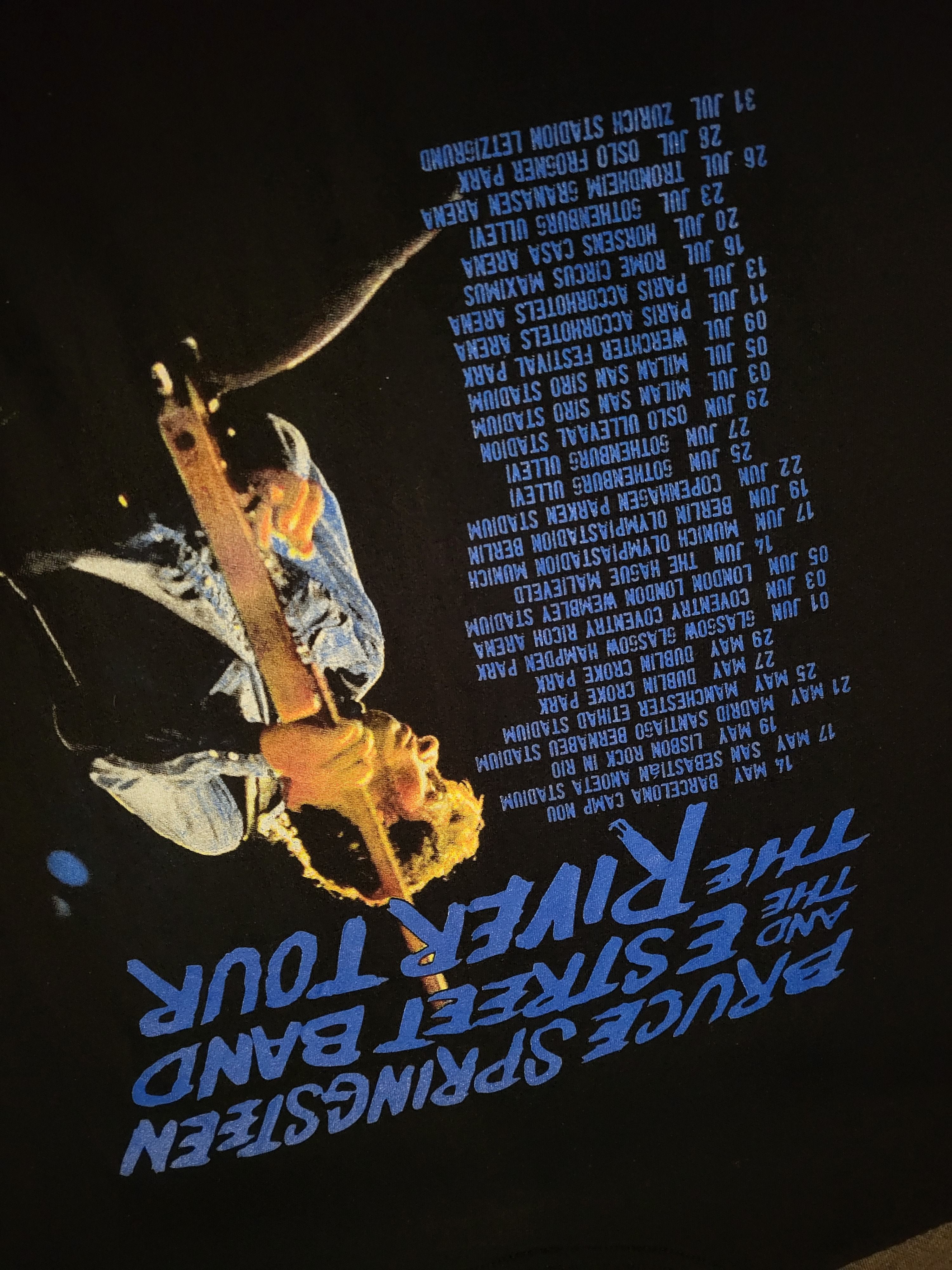 Band Tees Vintage Bruce Springsteen the river tee t shirt Size US L / EU 52-54 / 3 - 9 Thumbnail