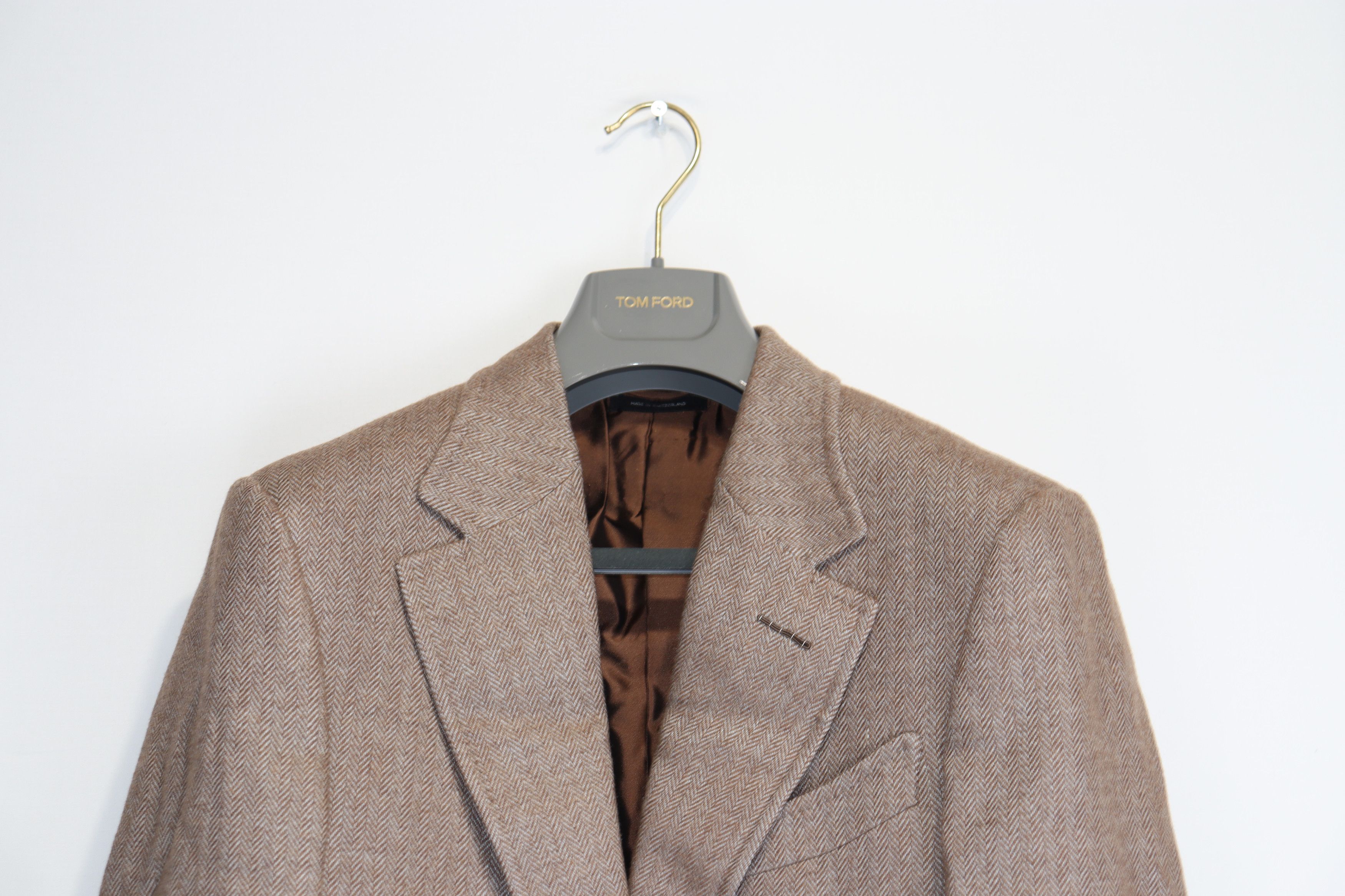 Tom Ford o1rshd1 / mattan Blazer Jacket in Brown Size US S / EU 44-46 / 1 - 4 Thumbnail