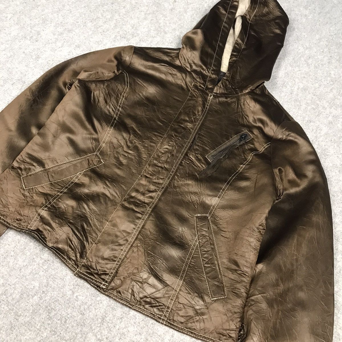 Japanese Brand DESVISIO CROPPED JACKET MADE IN JAPAN Size M / US 6-8 / IT 42-44 - 5 Thumbnail