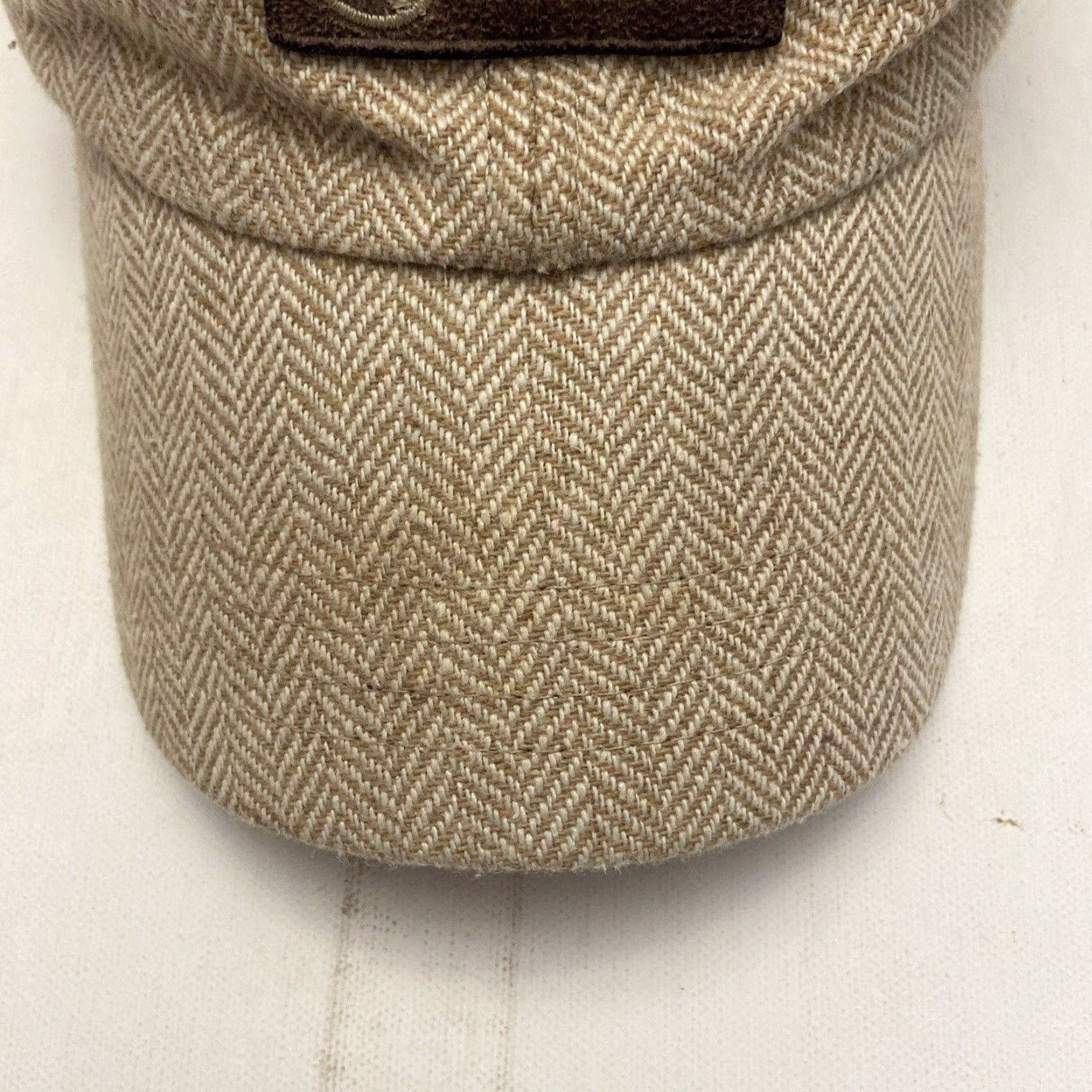 Aigle VINTAGE Aigle Tweed Baseball Cap One Size Beige Womens Size ONE SIZE - 3 Thumbnail