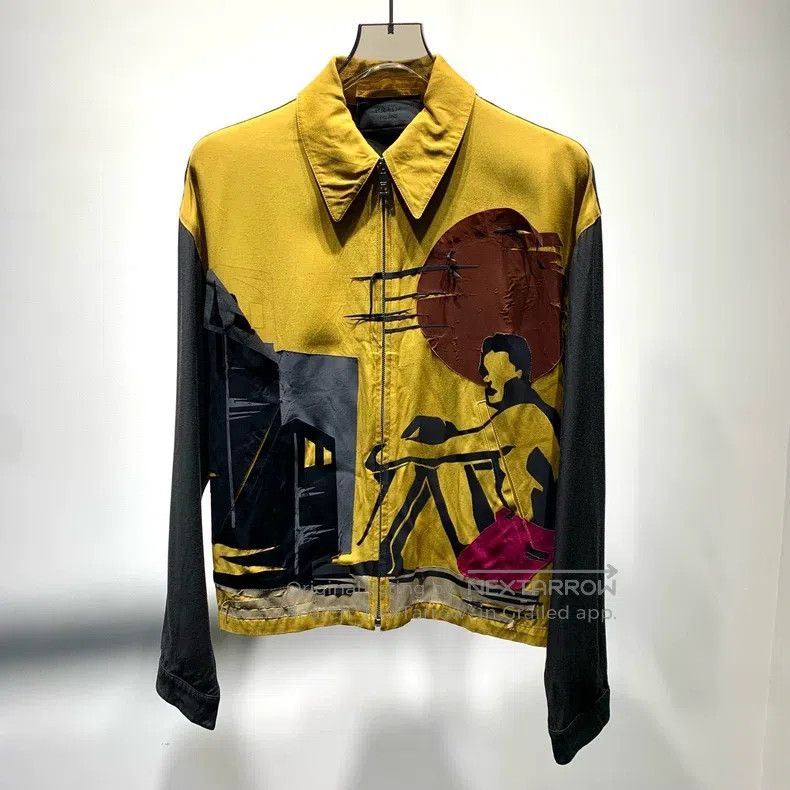 Prada Prada Showy ginger-yellow coat Size US XS / EU 42 / 0 - 1 Thumbnail