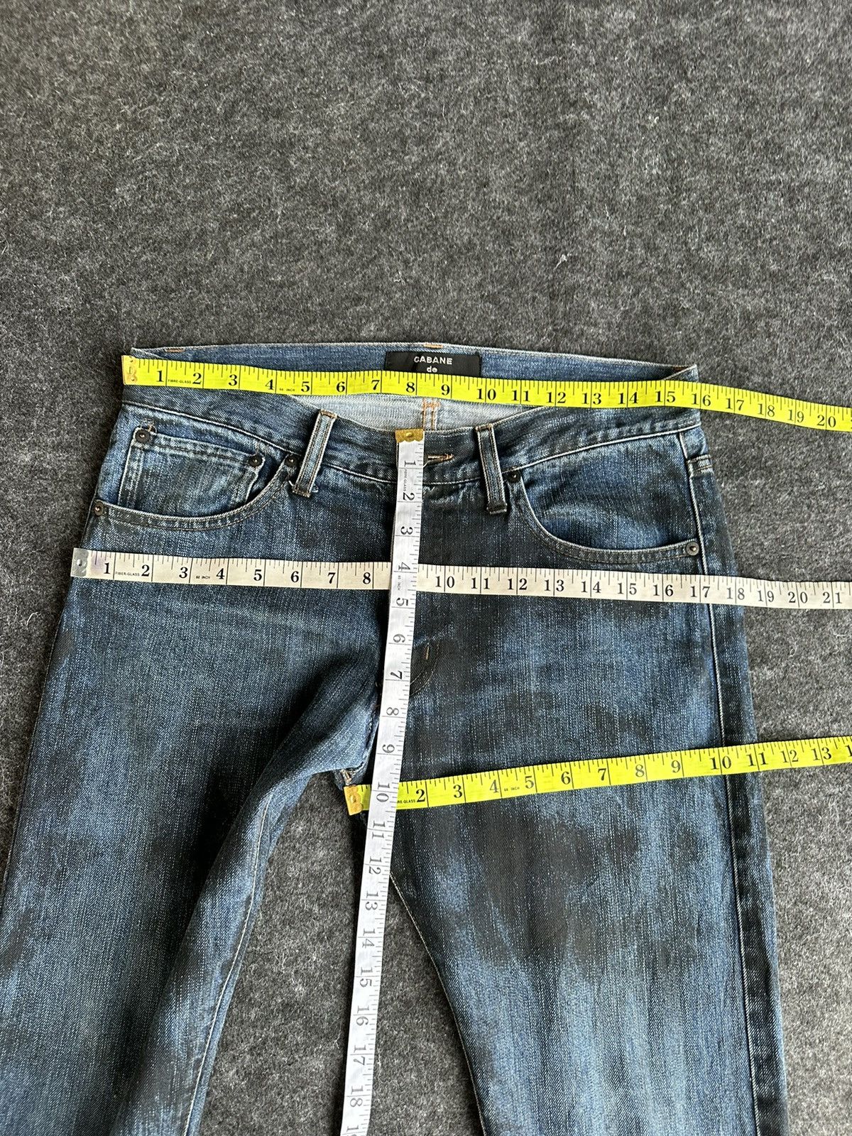 Issey Miyake 90s Cabane De Zucca Issey Miyake Vintage Denim W32 D486 Size US 32 / EU 48 - 8 Thumbnail