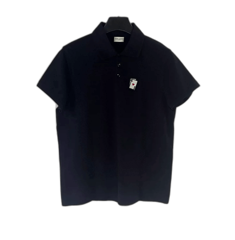 Saint Laurent Paris Saint Laurent Men's Short Sleeve Polo Shirt-2506 Size US L / EU 52-54 / 3 - 1 Thumbnail