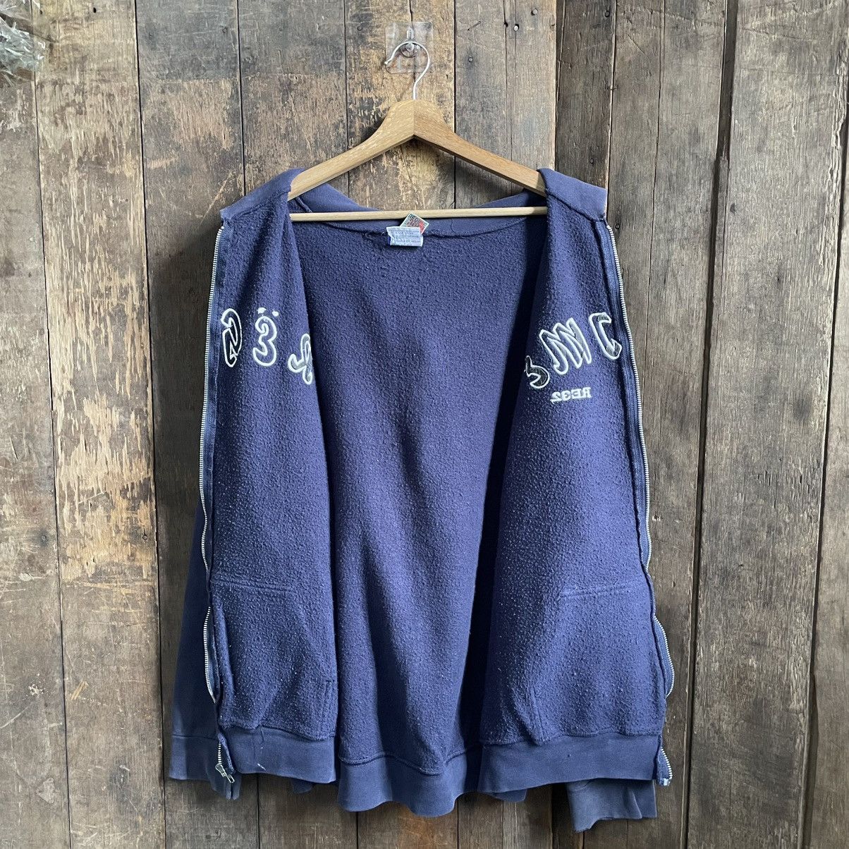 Japanese Brand × Vintage Vintage Regime Distressed Hoodie Size US XL / EU 56 / 4 - 8 Thumbnail